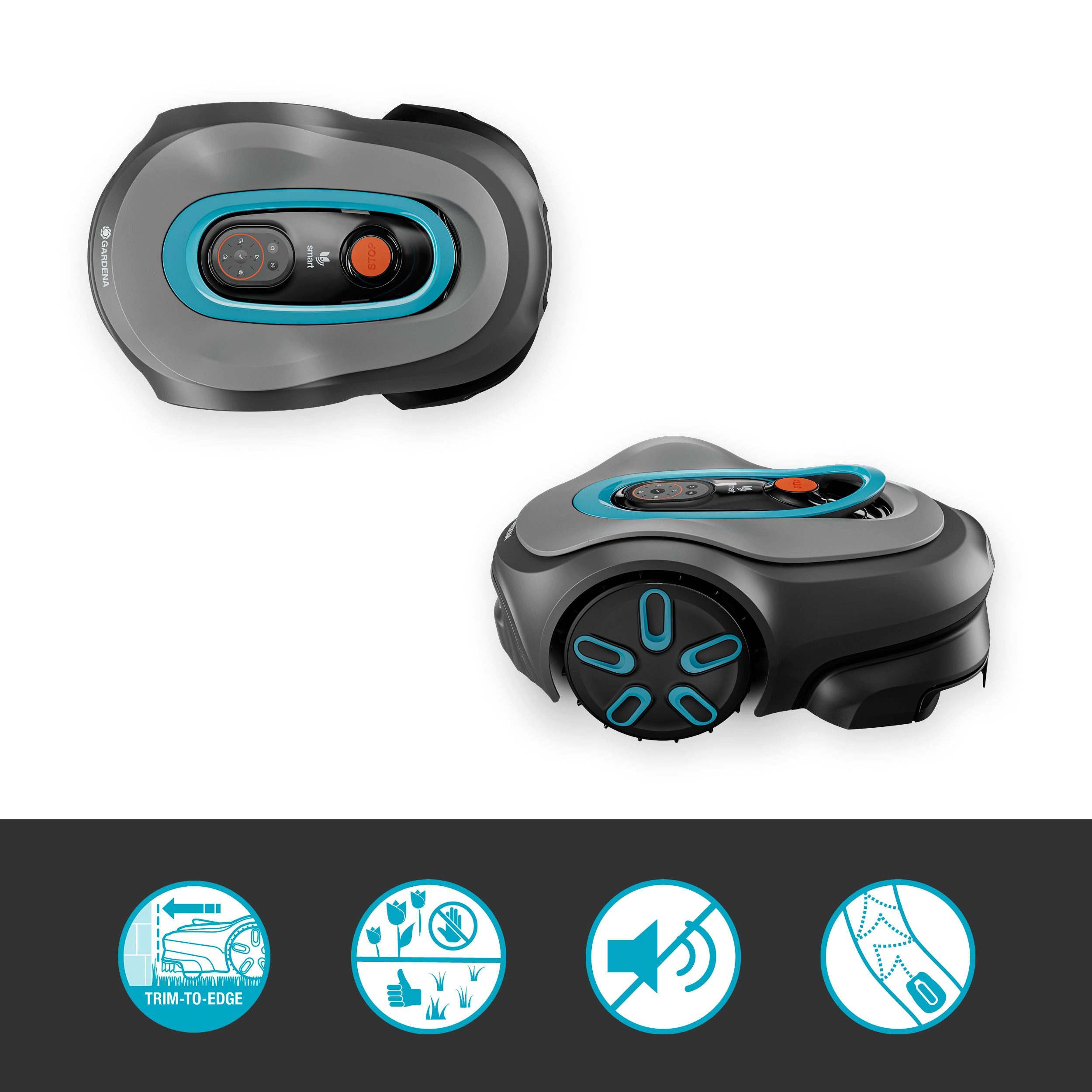 GARDENA Rasenmähroboter smart SILENO pr...