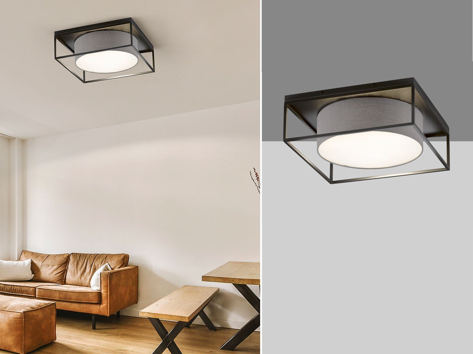 FISCHER & HONSEL LED Deckenleuchte, Dimmfunktion, günstig online kaufen