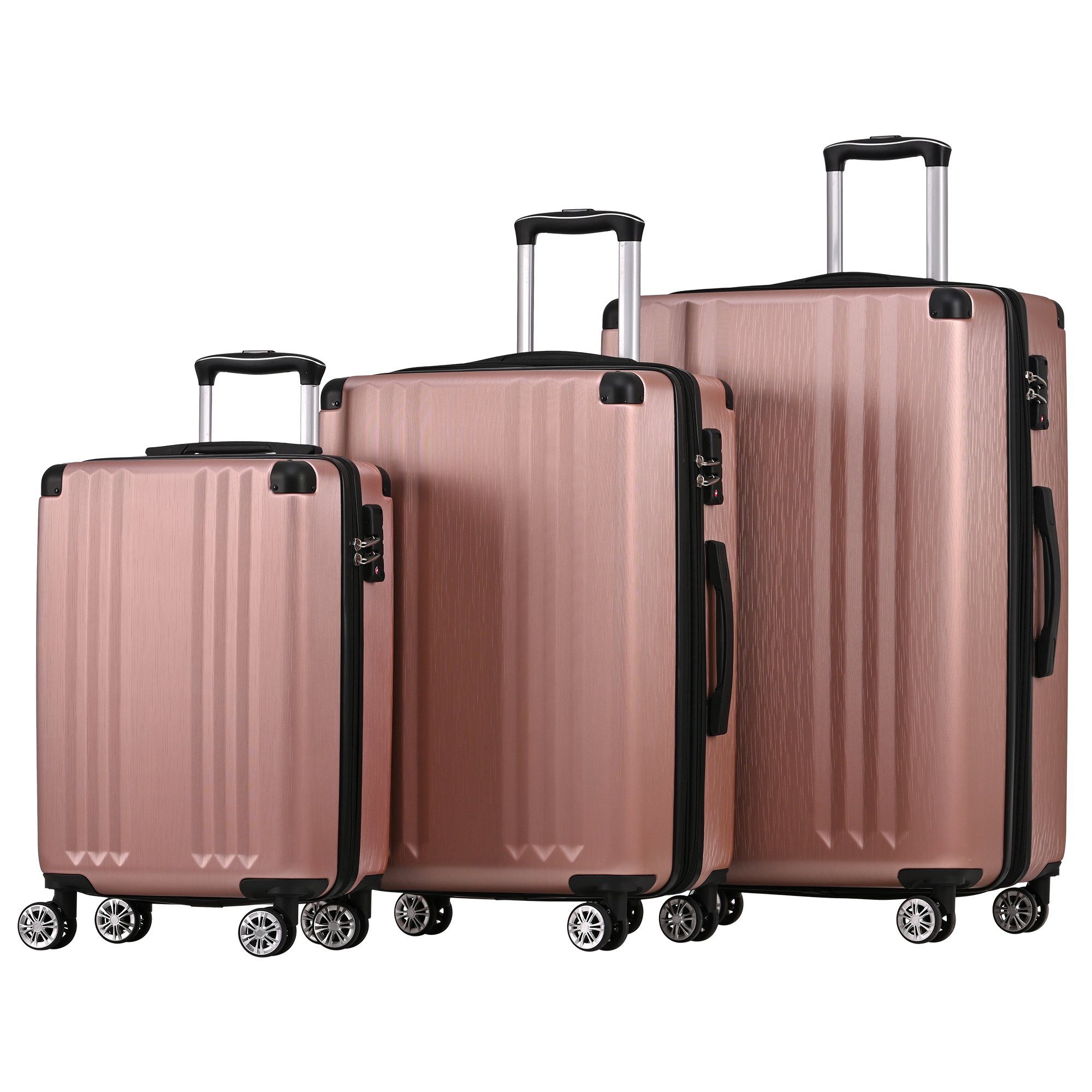 REDOM Hartschalen-Trolley 4 Rollen, Hartschalenkoffer Handgepäck-Trolley günstig online kaufen