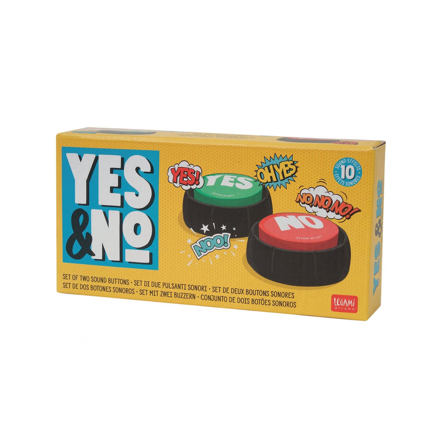 Legami Buntstift Legami Set mit zwei Buzzern - Yes & No