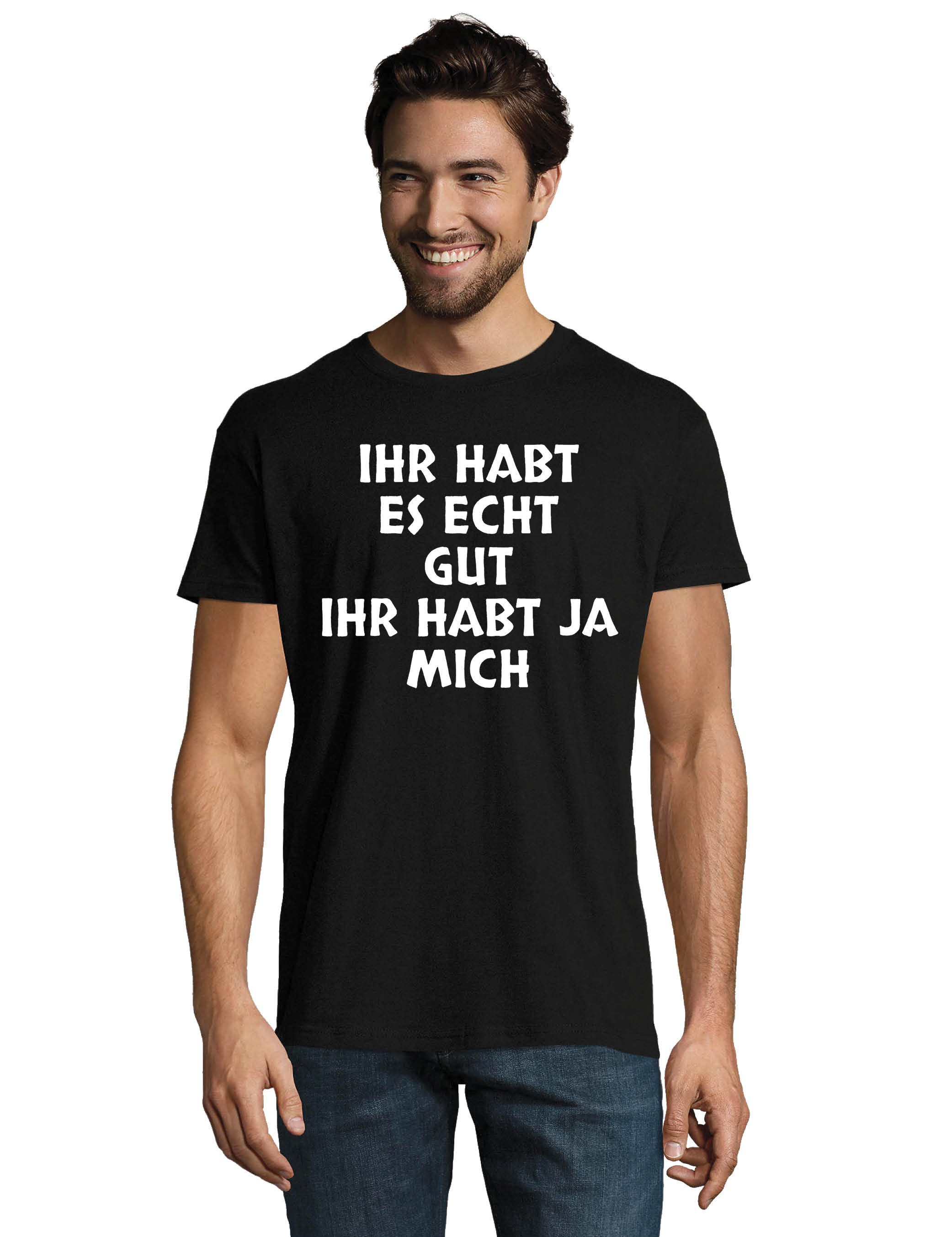 Youth Designz Print-Shirt "Ihr Habt Ja Mich" Herren T-Shirt mit Lustigen Pr günstig online kaufen