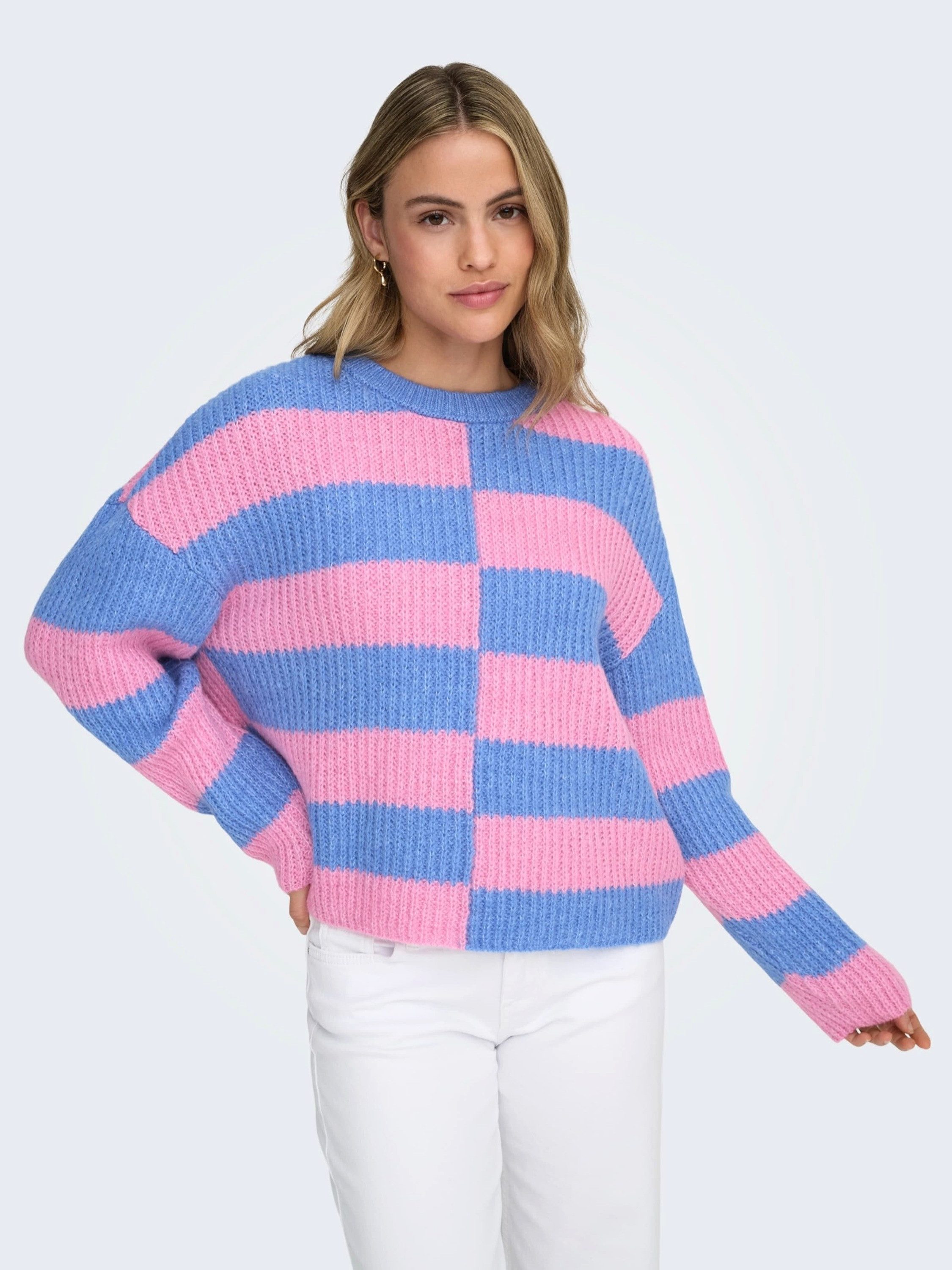 ONLY Strickpullover (1-tlg) Plain/ohne Details