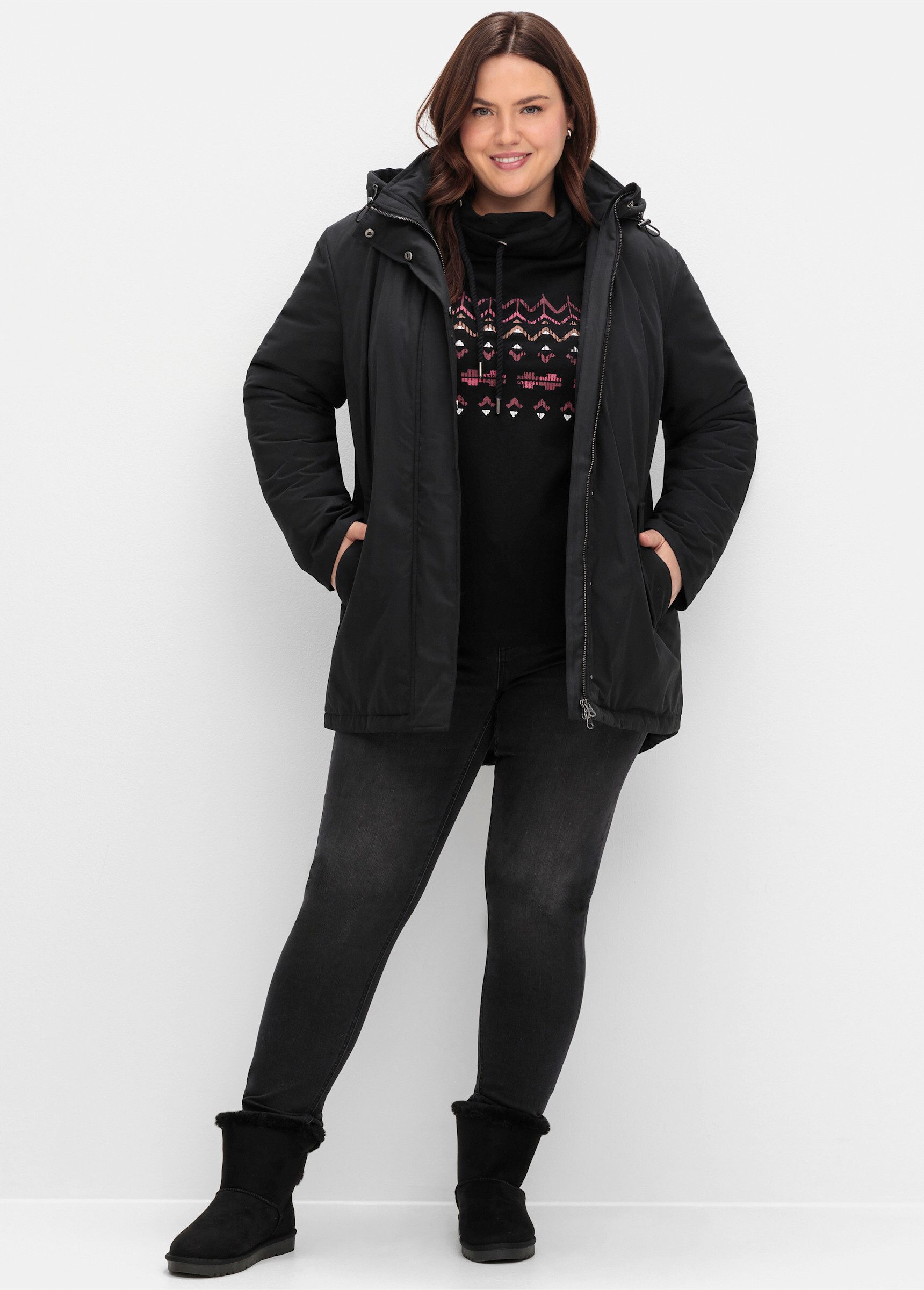 Sheego Allwetterjacke Parka günstig online kaufen