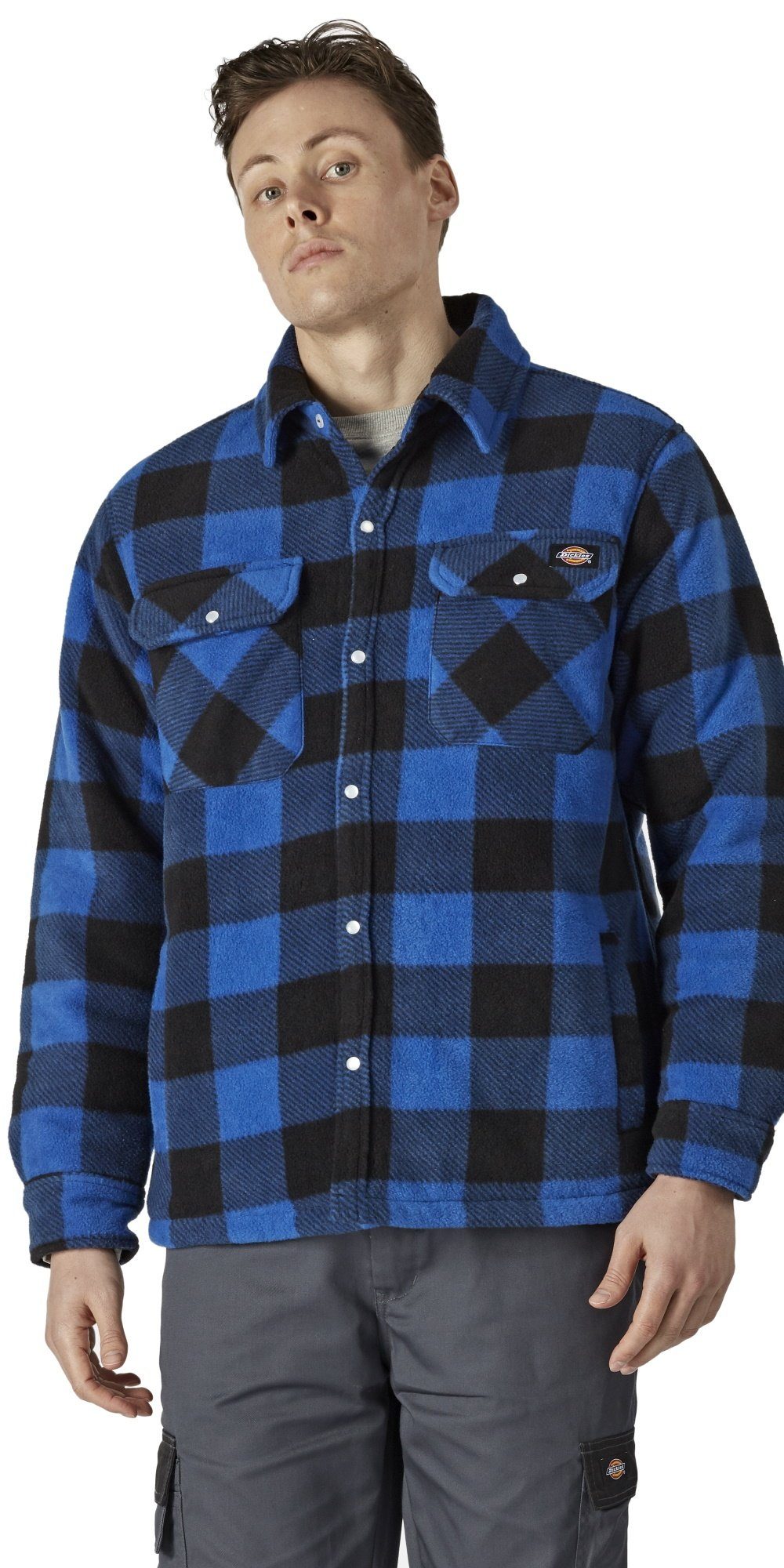 Dickies Holzfällerhemd Thermohemd Portland SH5000 Ideal für Herbst und Winter 