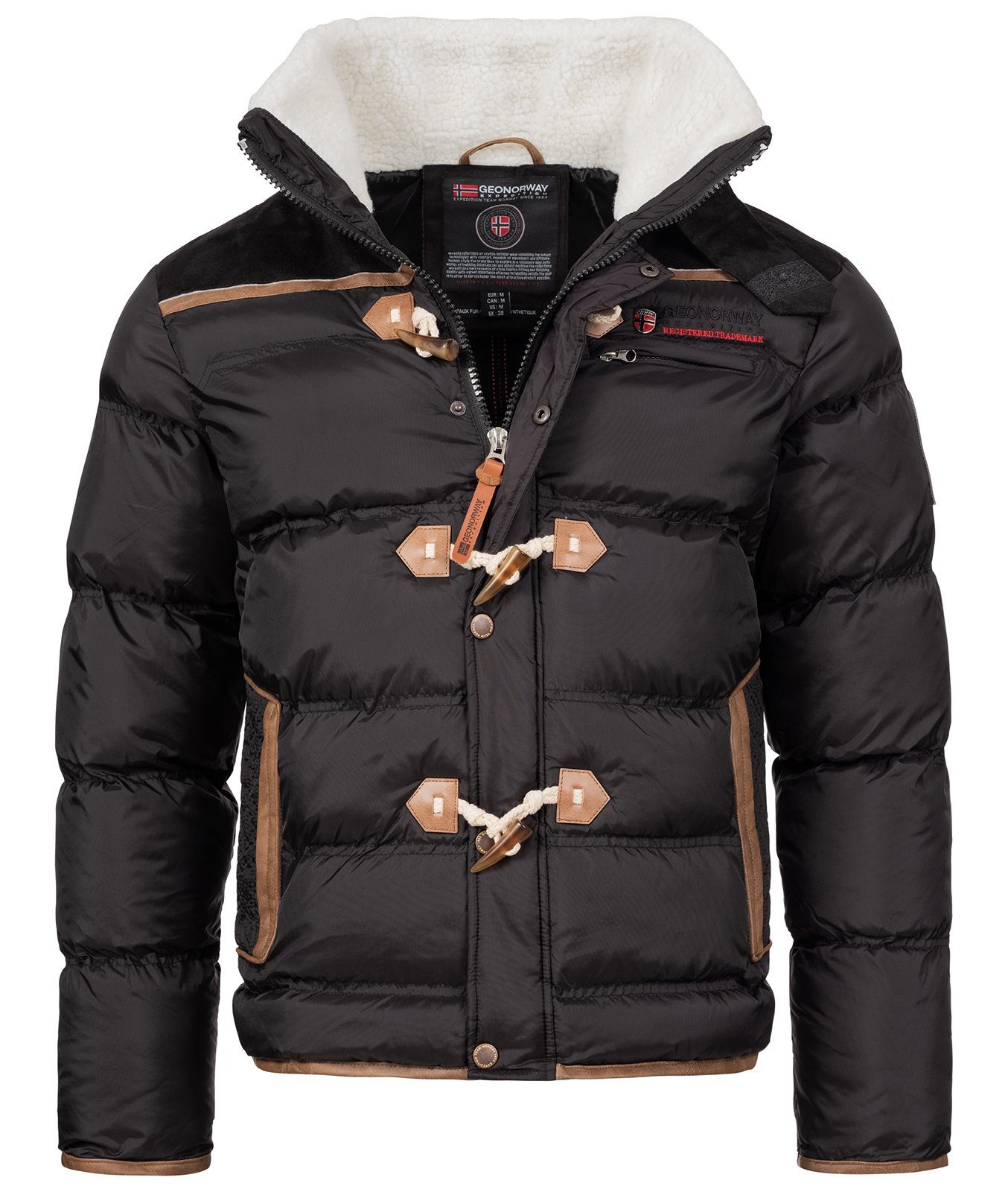 Geo Norway Winterjacke Herren Winterjacke Steppjacke H-212