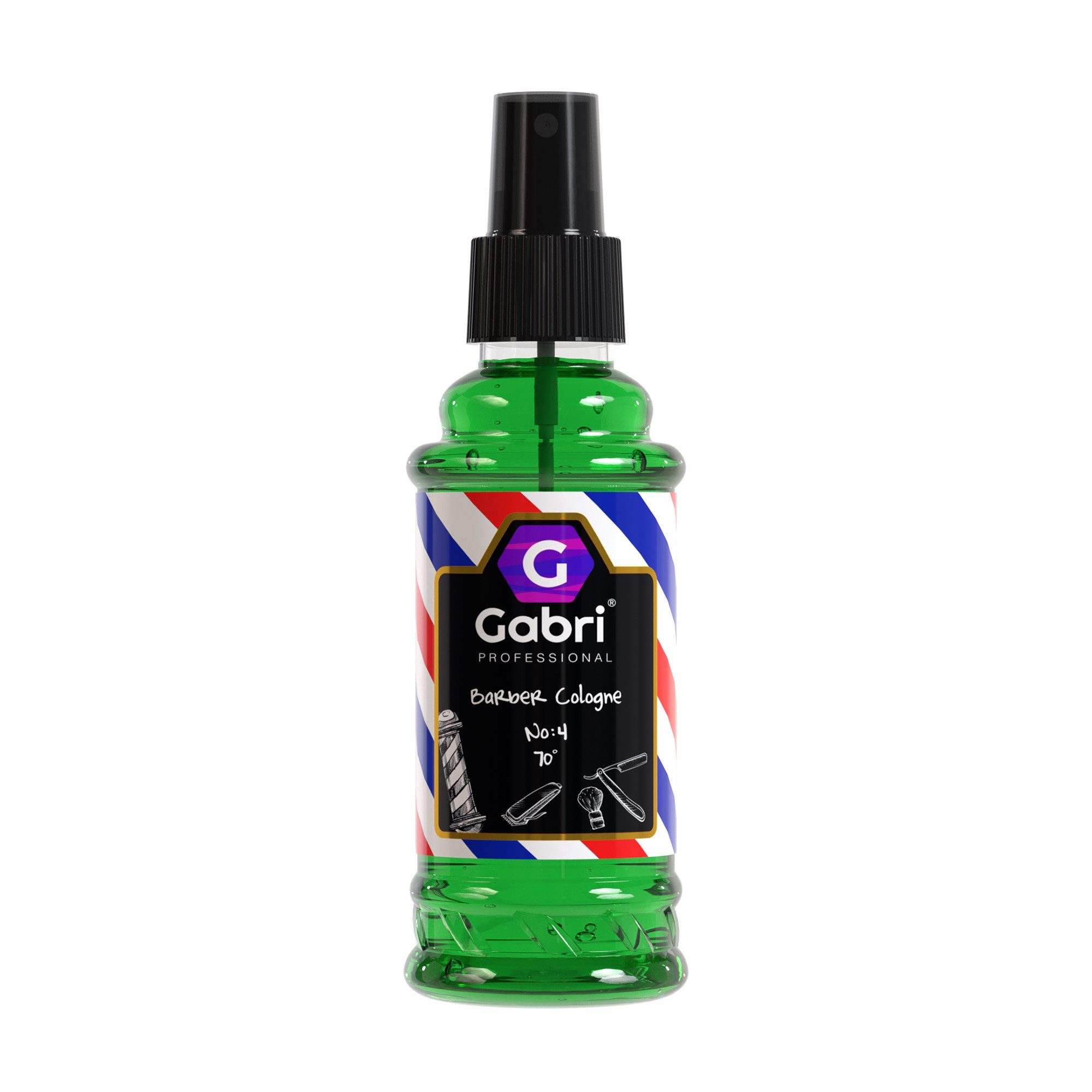 Gabri Professional Eau de Cologne Gabri Professional - Barber Cologne 150ml, 1-tlg.