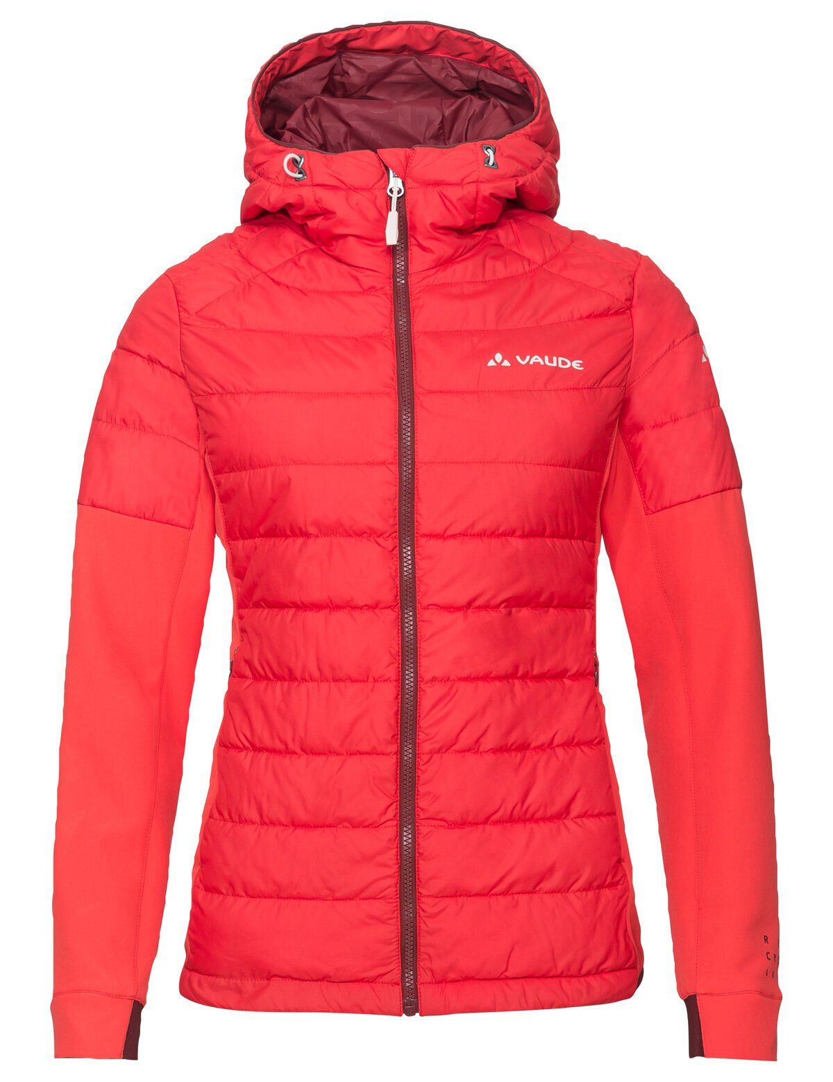 VAUDE Outdoorjacke Women's Elope Hybrid Jacket (1-St) Klimaneutral kompensiert flame