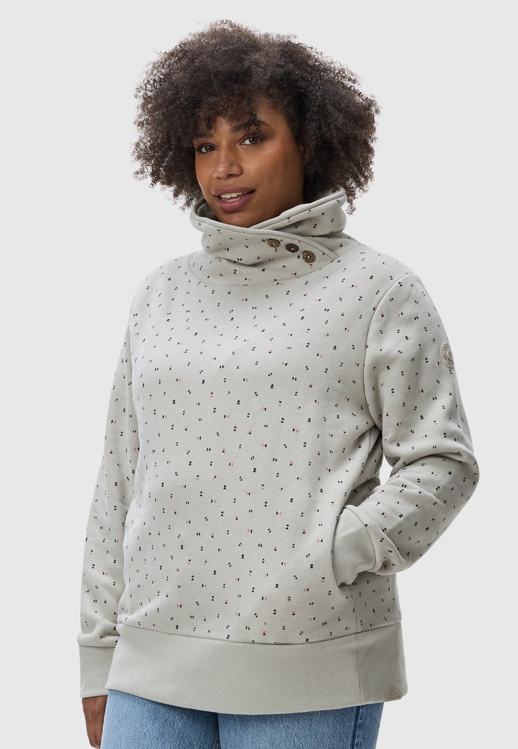 Ragwear Schalkragenpullover Angell Plus Damen Sweater günstig online kaufen