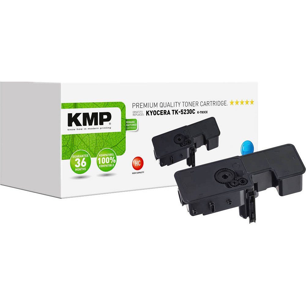 KMP Tonerkartusche 1 Toner K-T83CX ERSETZT Kyocera TK-5230C - cyan, (1-St)