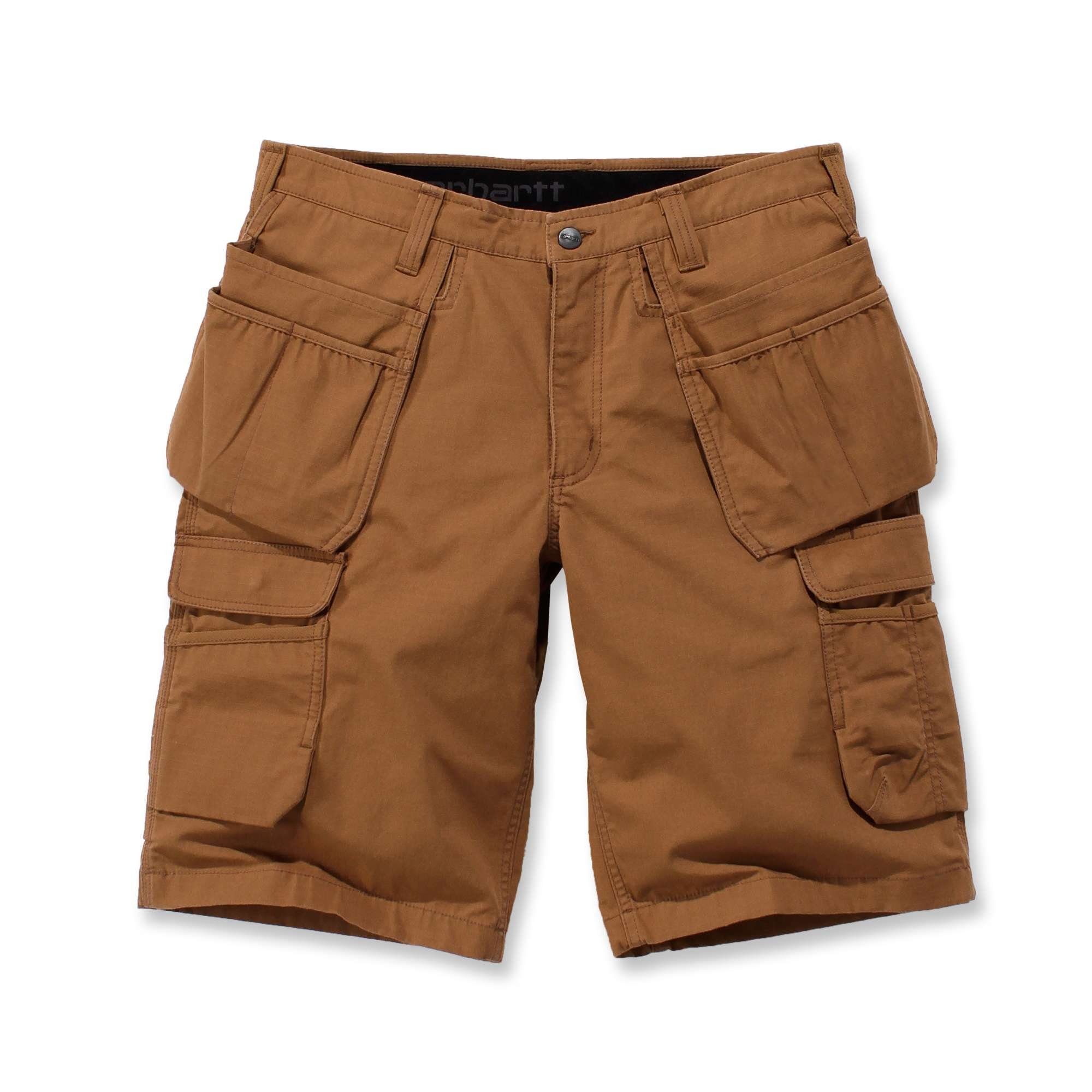 Carhartt Cargoshorts Ripstop Flex Multi Pocket Work Short Flexibles Ripstop Gewebe
