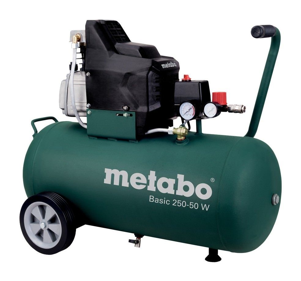 metabo Kompressor Basic 250-50 W, 1500 W, max. 8 bar, 50 l