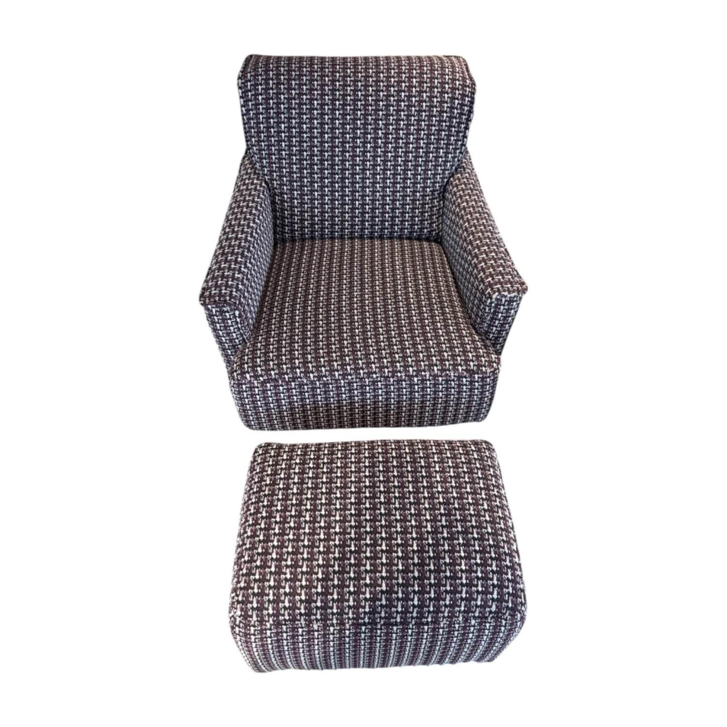 Musterring Cocktailsessel Sessel Queen MR 9310 B Stoff Lyrique Aubergine Violett Grau