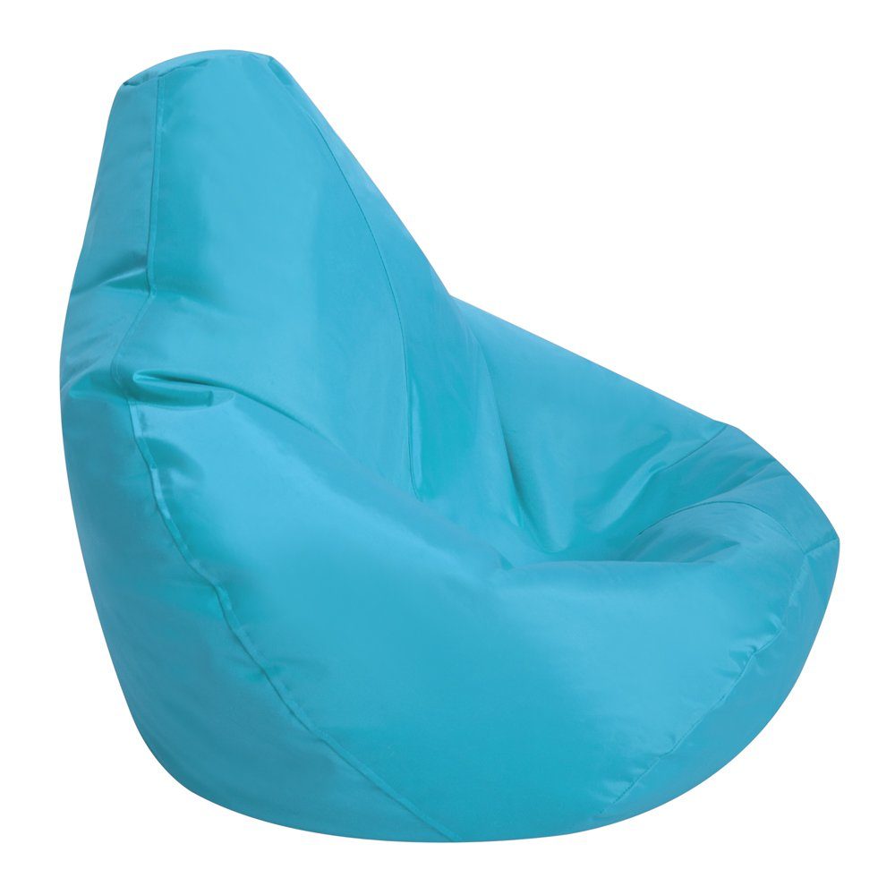 Veeva Sitzsack Sitzsack-Sessel Outdoor für Kinder aquablau