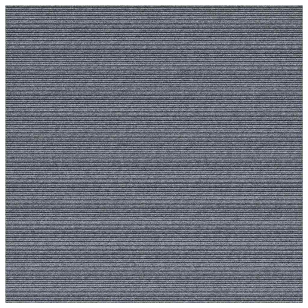 vidaXL Fußmatte Fußmatte Fußabtreter Türvorleger Türmatte Schmutzfangmatte Hellgrau 1, Quadrat, Höhe: 0 mm