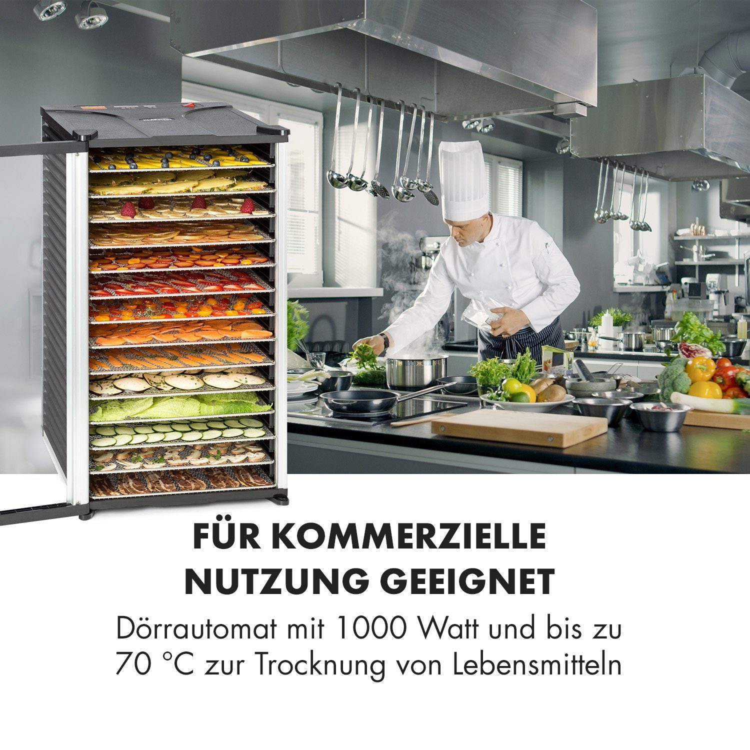 Klarstein Dörrautomat Fruit Jerky 14 1000 W