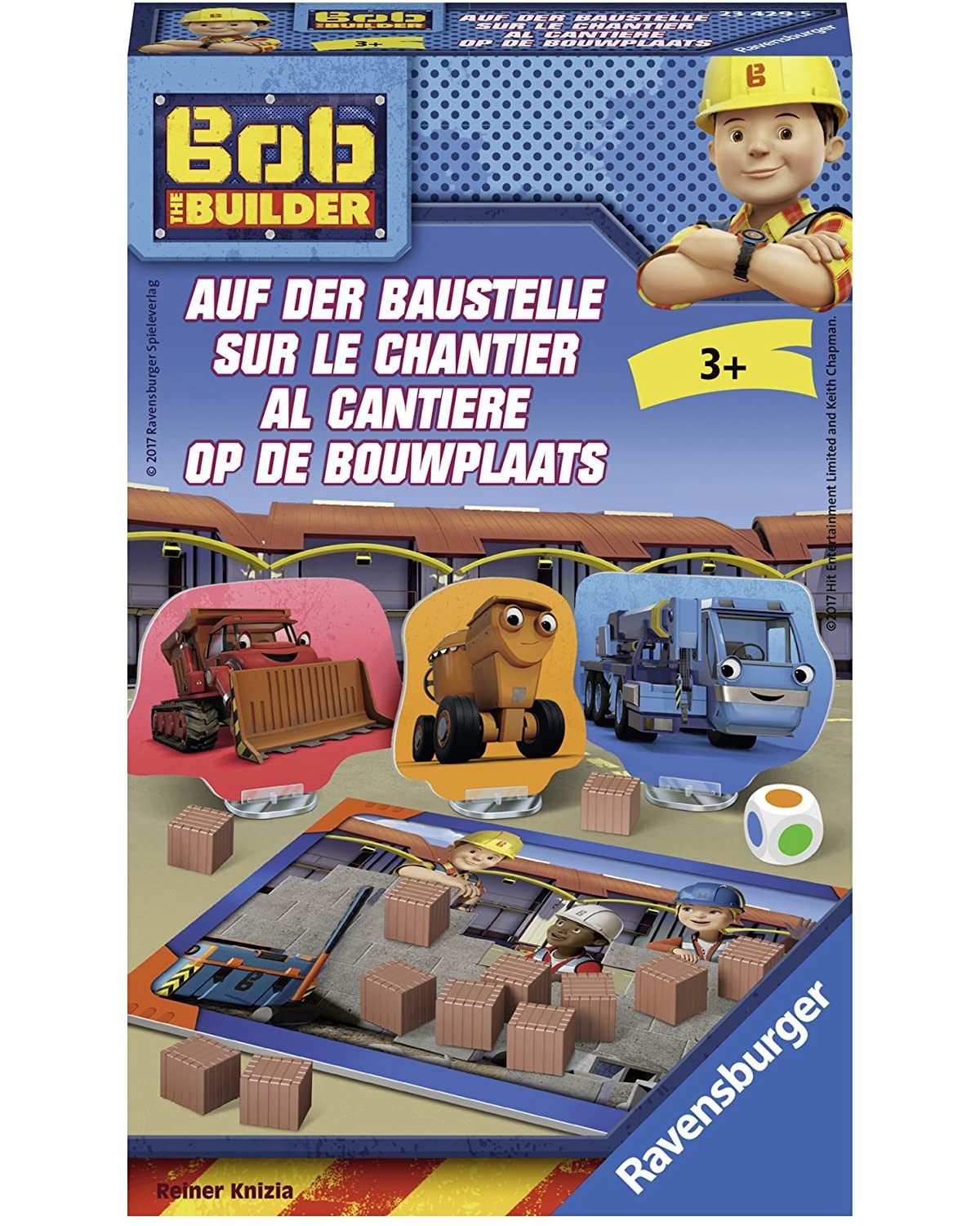 Ravensburger Spiel Brettspiel - Bob der Baumeister - Auf der Baustelle