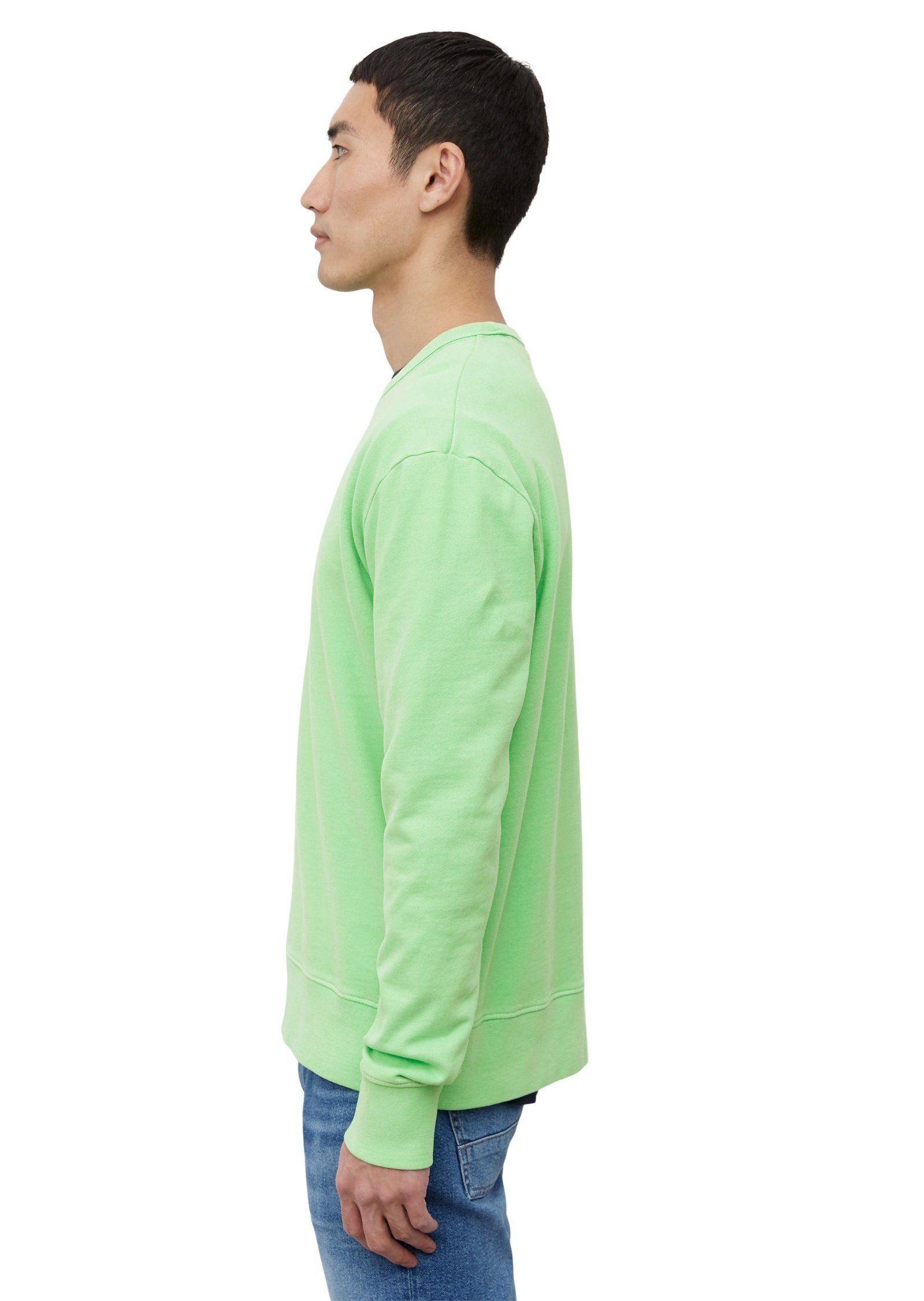Marc Terry-Sweat-Qualität softer O'Polo grün in Sweatshirt