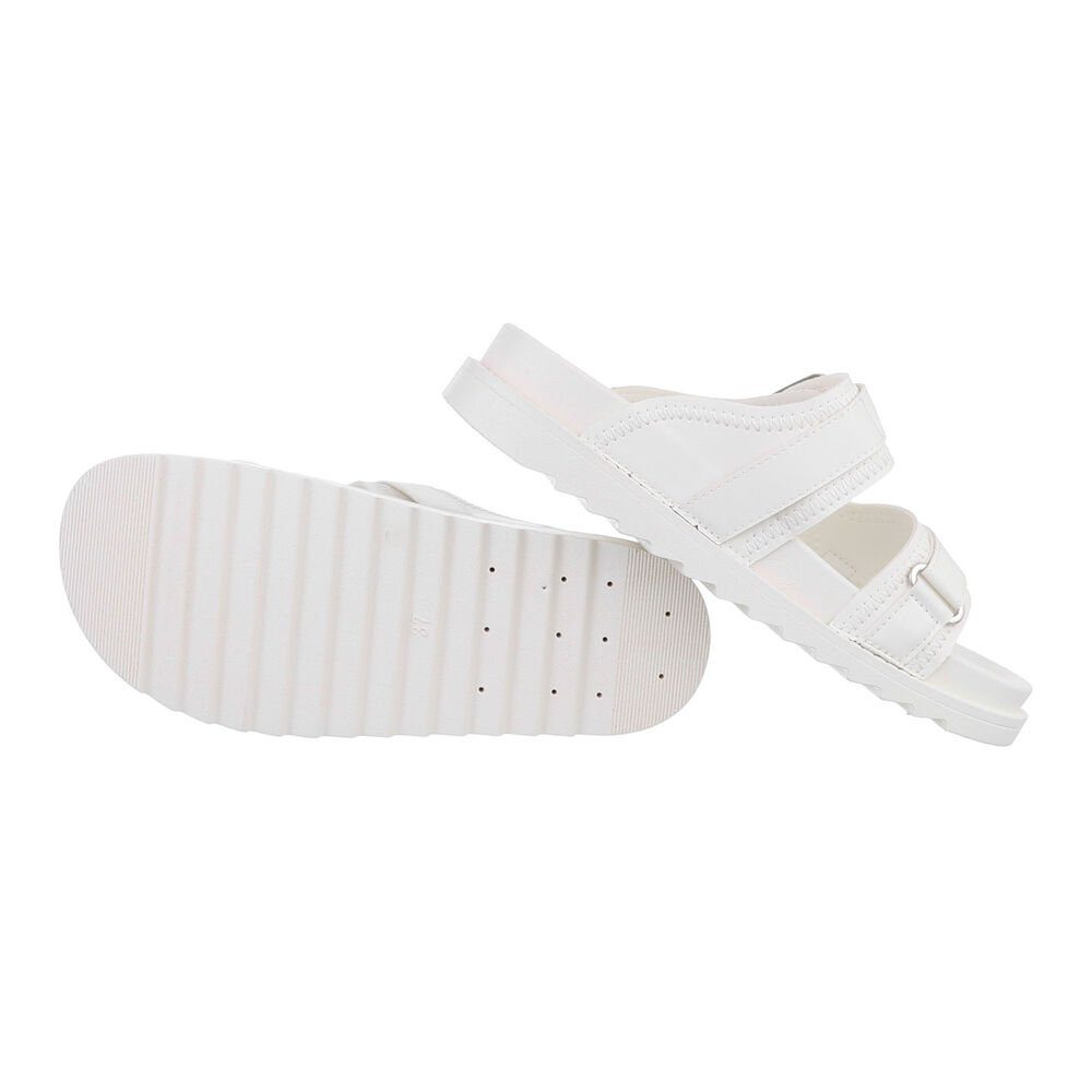 Ital-Design Damen Mules Freizeit Plateausandaletten (85698184) Flach Pantol günstig online kaufen
