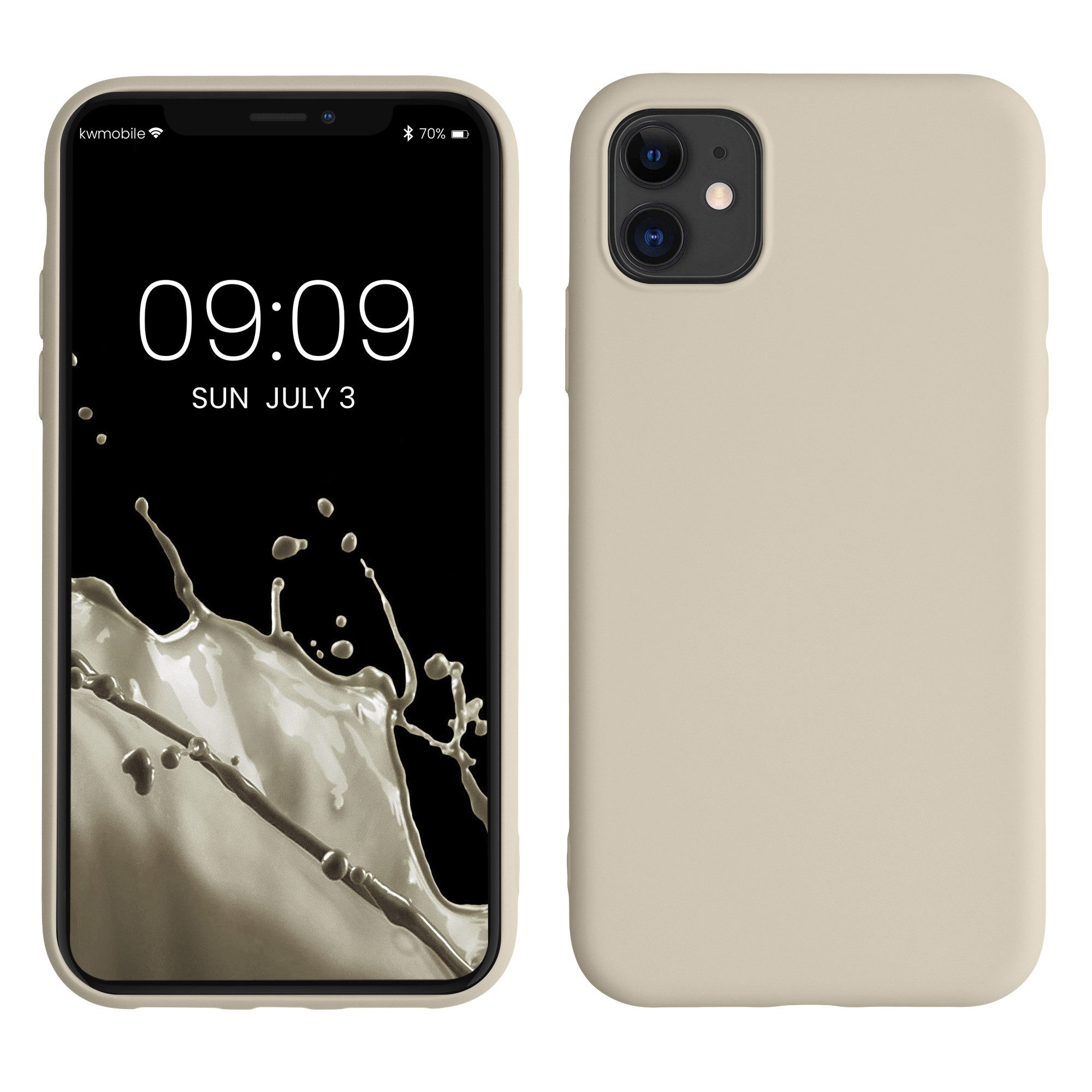 kwmobile Handyhülle Slim Case für Apple iPhone 11, Hülle Silikon Handy - Handyhülle gummiert