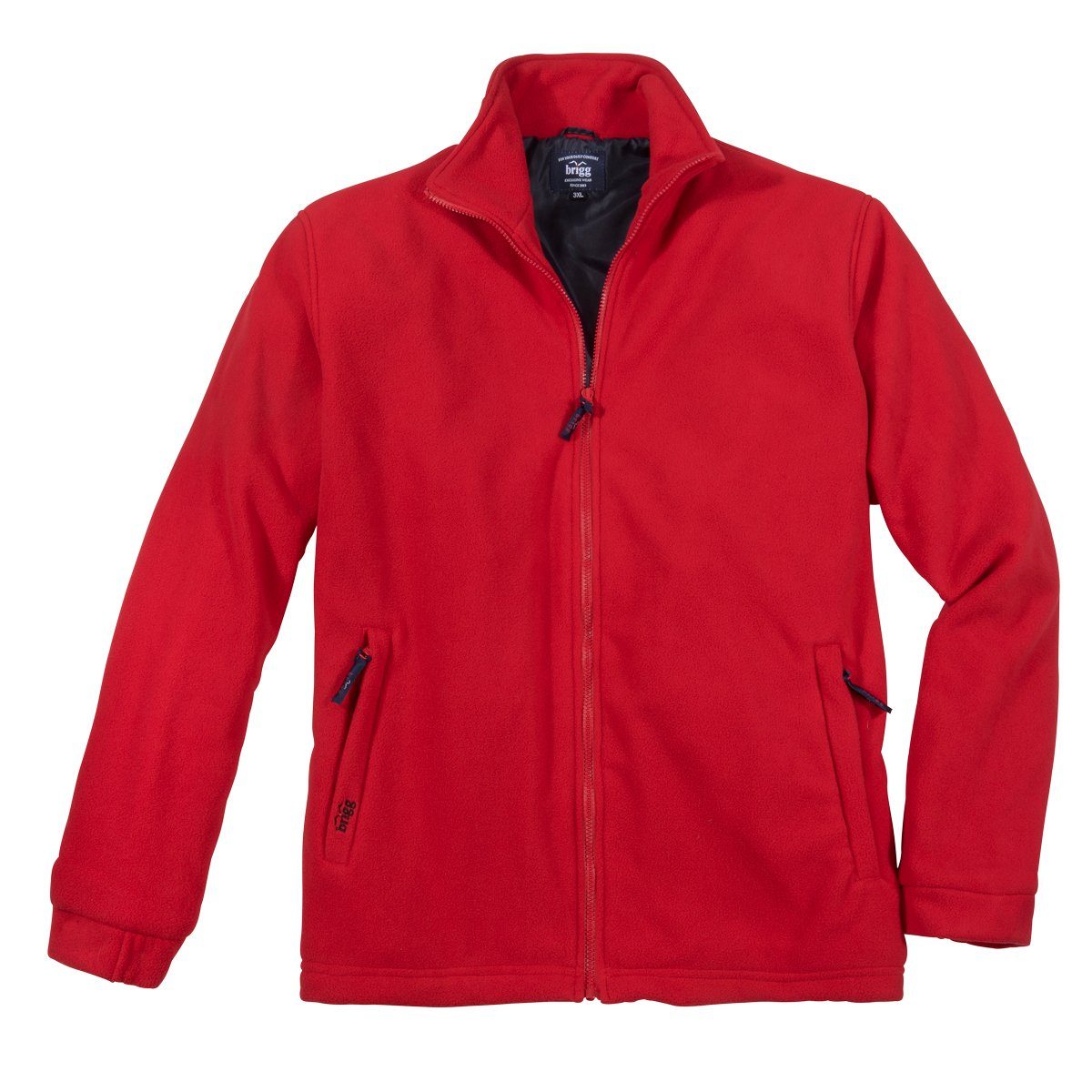 Brigg Fleecejacke Brigg Fleecejacke rot große Größen