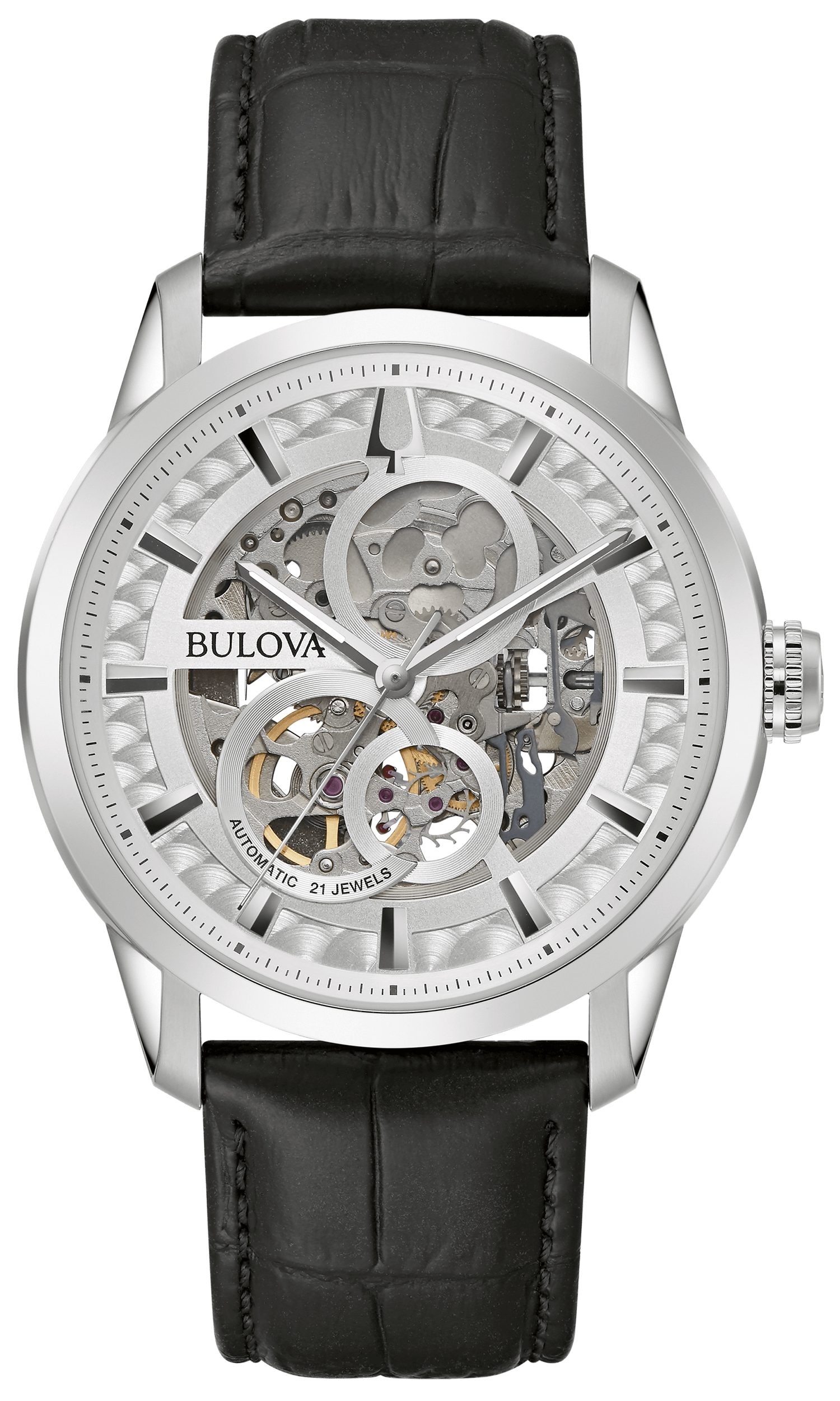 Bulova Automatikuhr Bulova Herren Automatik Uhr 96A266 96A266, Bulova Herren Automatik Uhr 96A266