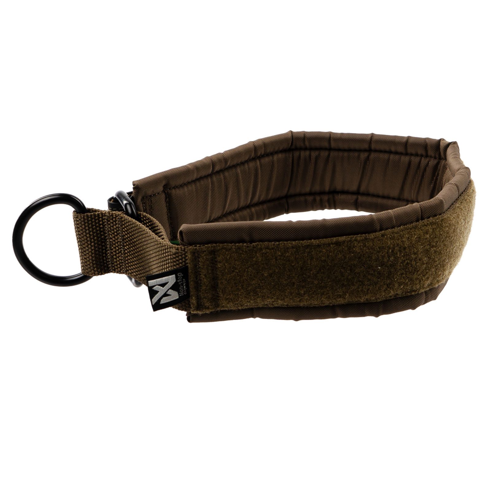 Non-stop dogwear Hunde-Halsband Solid collar WD olive, Nylon, Die Working Dog Serie - für Mallocher-Hunde!