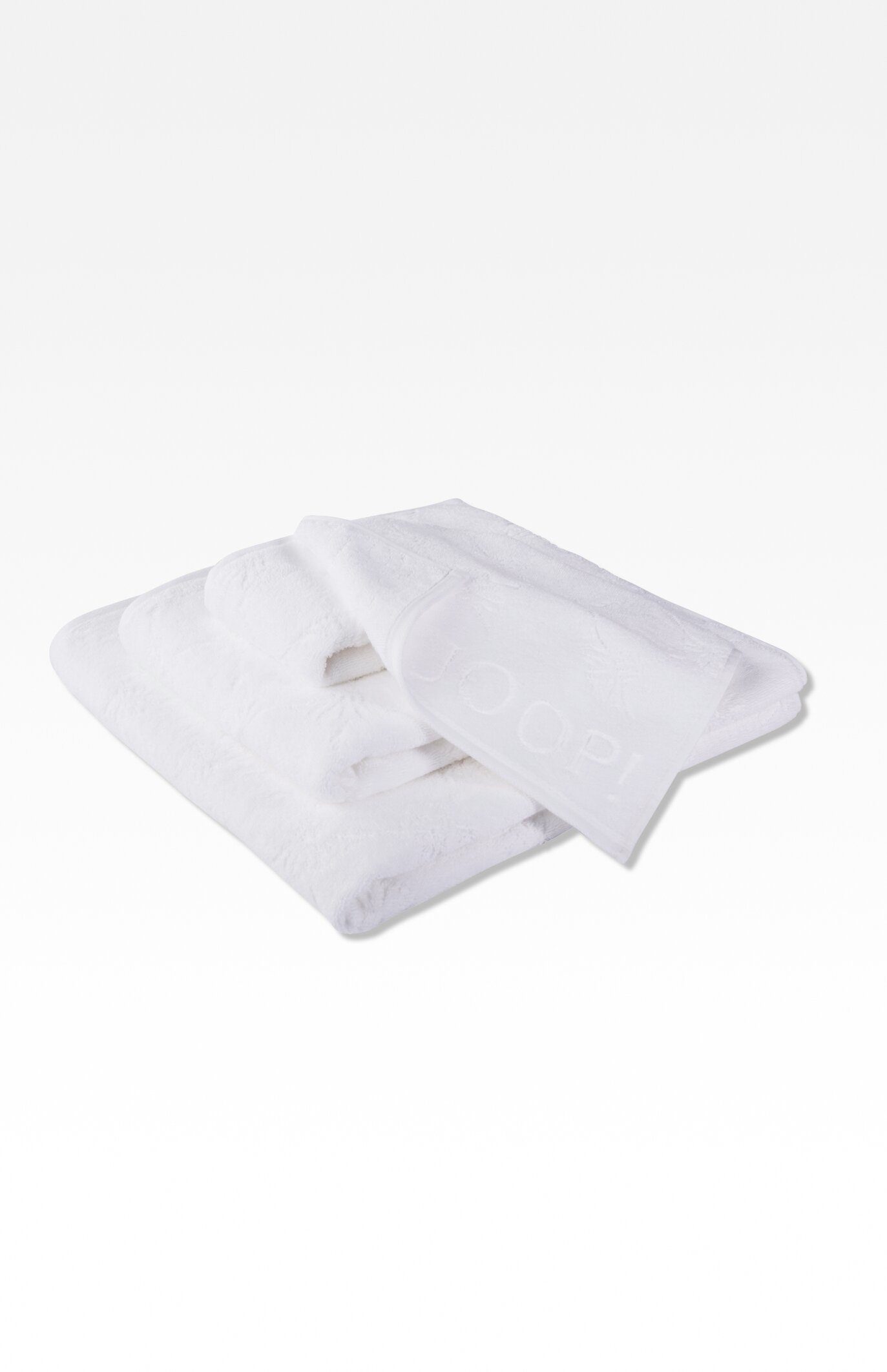 CORNFLOWER - Joop! Weiß Handtuch-Set, LIVING Textil JOOP! Handtücher UNI (2-St)