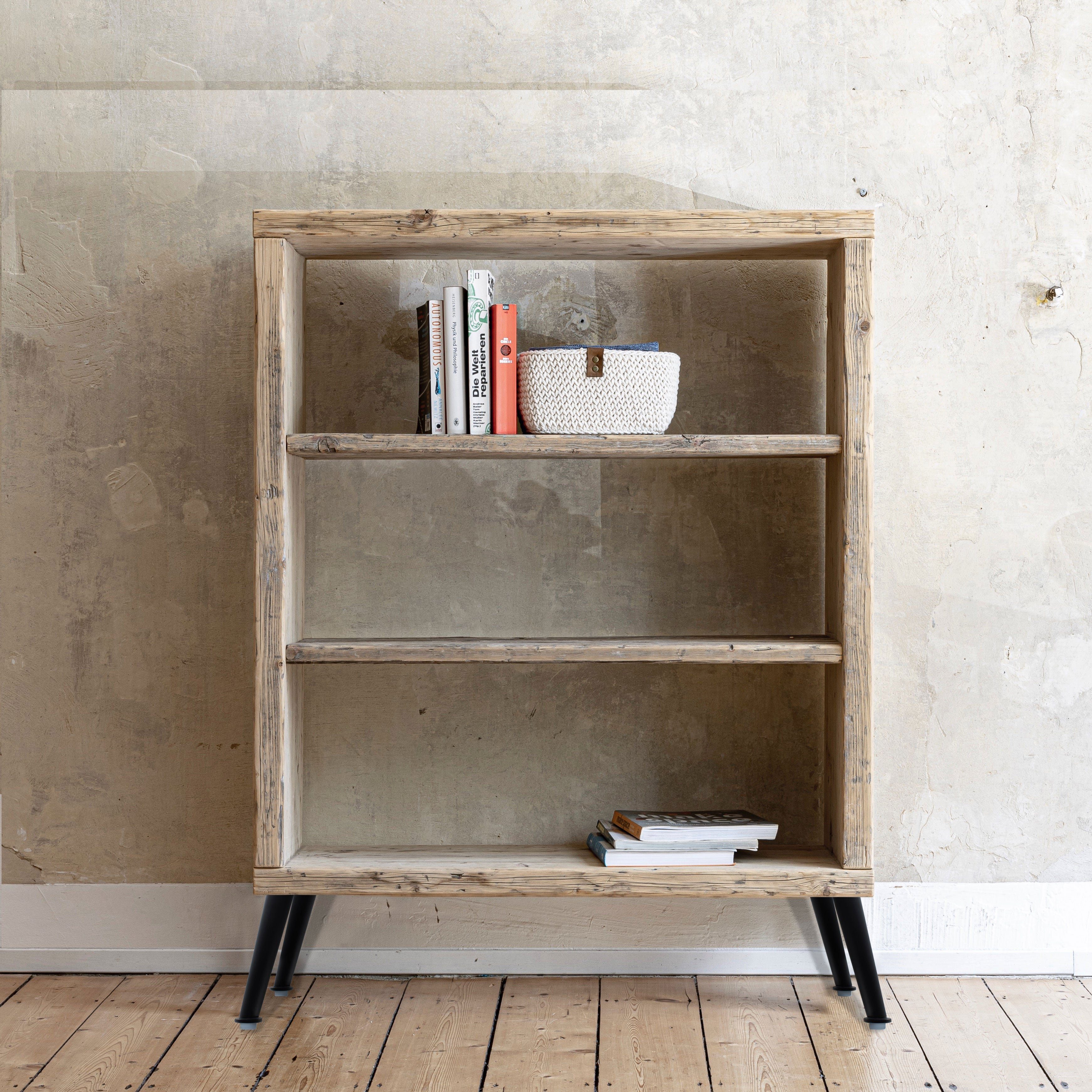 Natural Goods Berlin Möbelfuß CONICAL, (4-St), Möbelfüße für Betten, Sofas und Schränke, 12cm, Schwarz