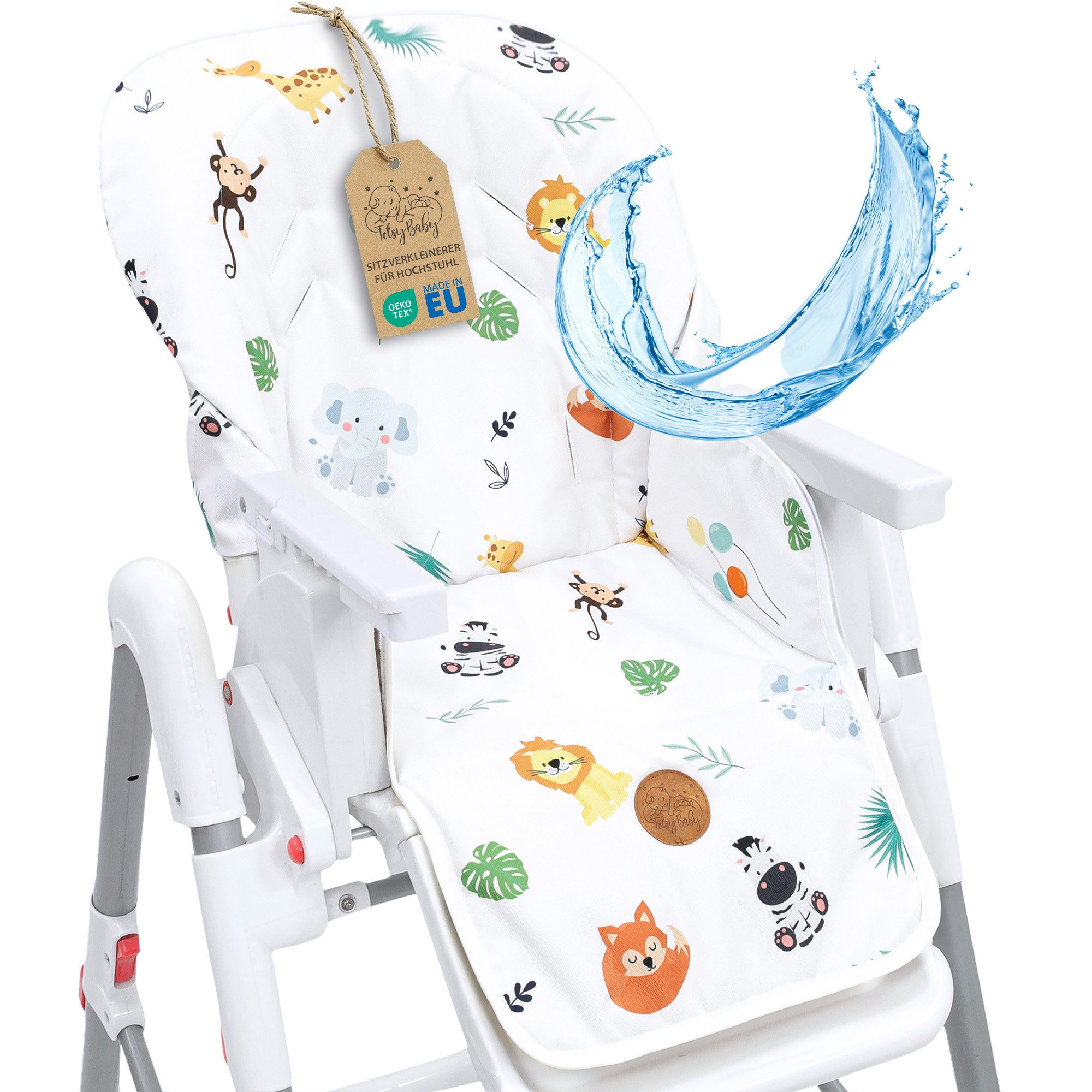 Totsy Baby Sitzverkleinerer für Hochstuhl Baby Sitzkissen Kinderstuhl Cover Sitzauflage Cover