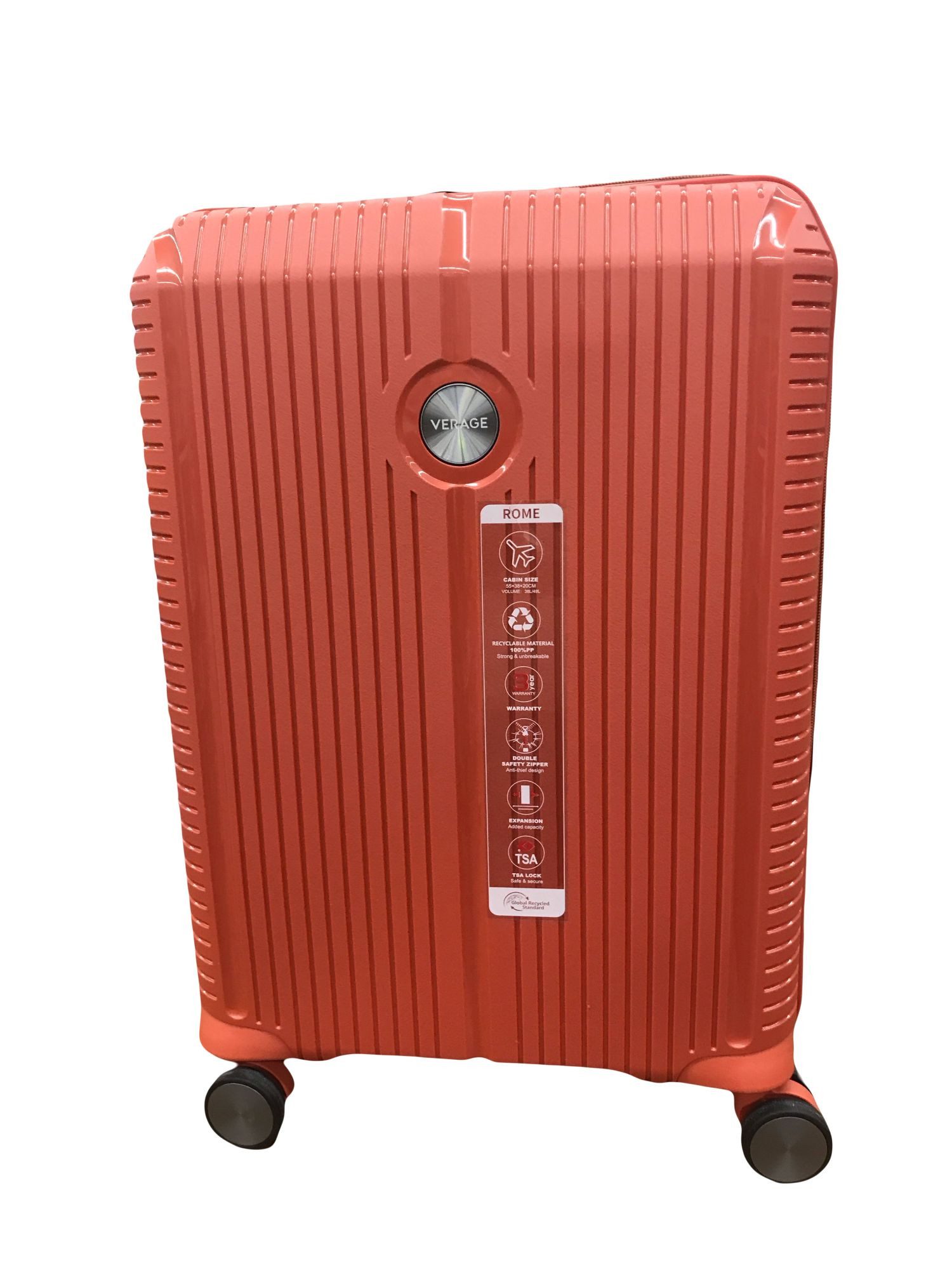 Verage Schulranzen Verage Rome S sunset orange Koffer