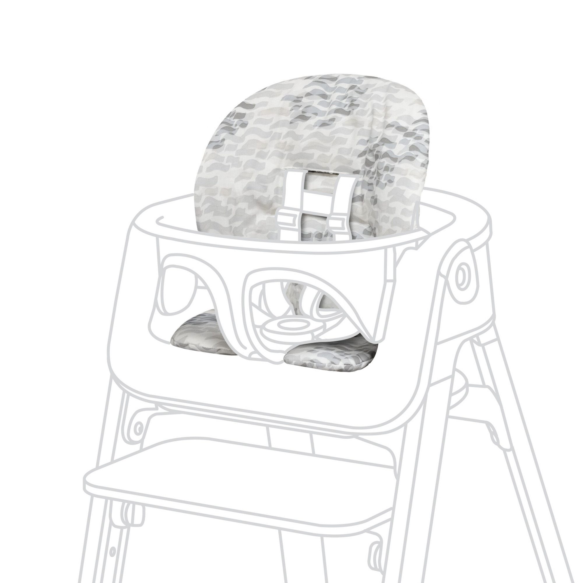 Stokke Hochstuhlauflage Kissen passend für den günstig online kaufen