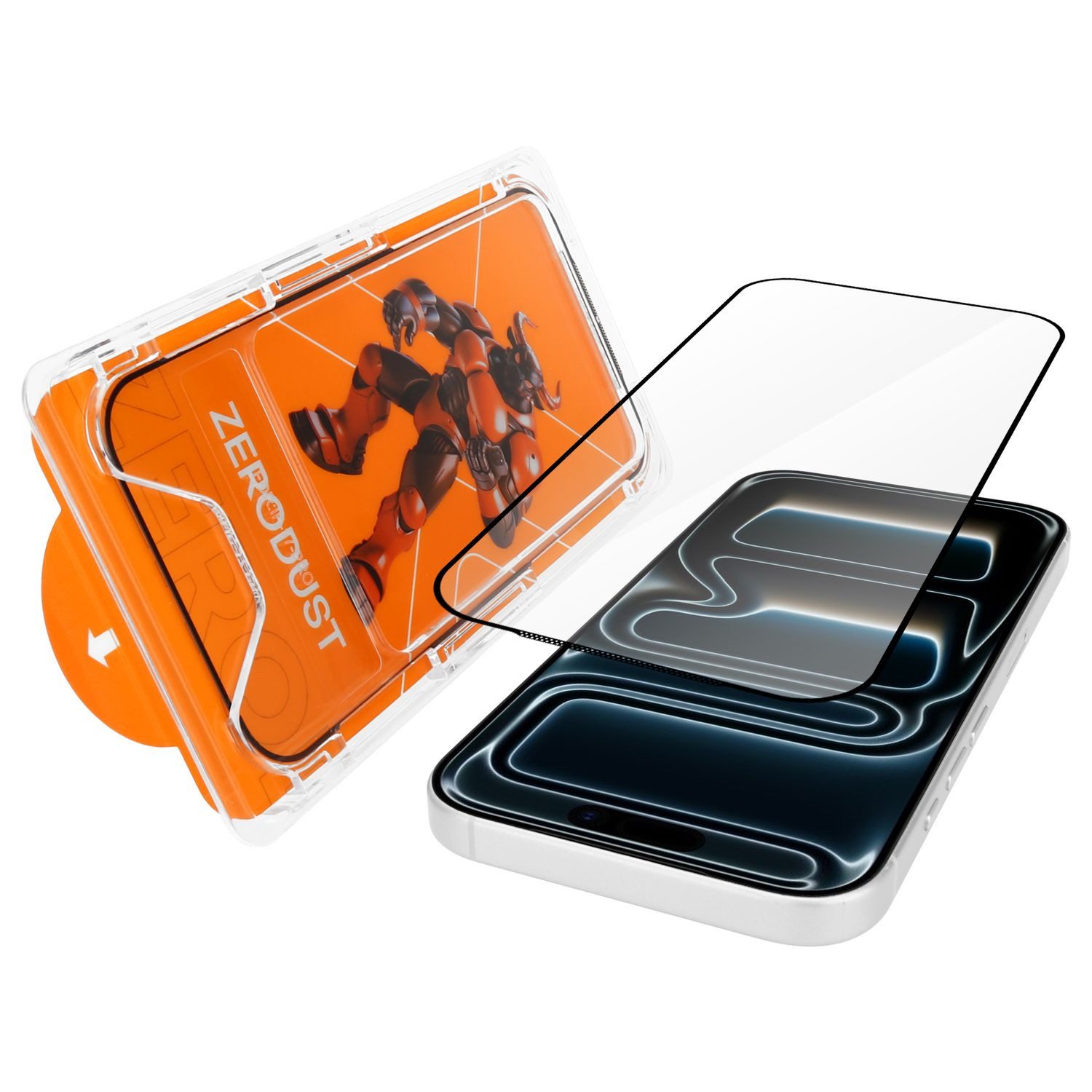 Cadorabo Schutzfolie für Apple iPhone 17 PRO MAX Schutzfolie, (1-St), Schutzfolie Panzer Folie Displayschutz Schutzglas HD Tempered Glas