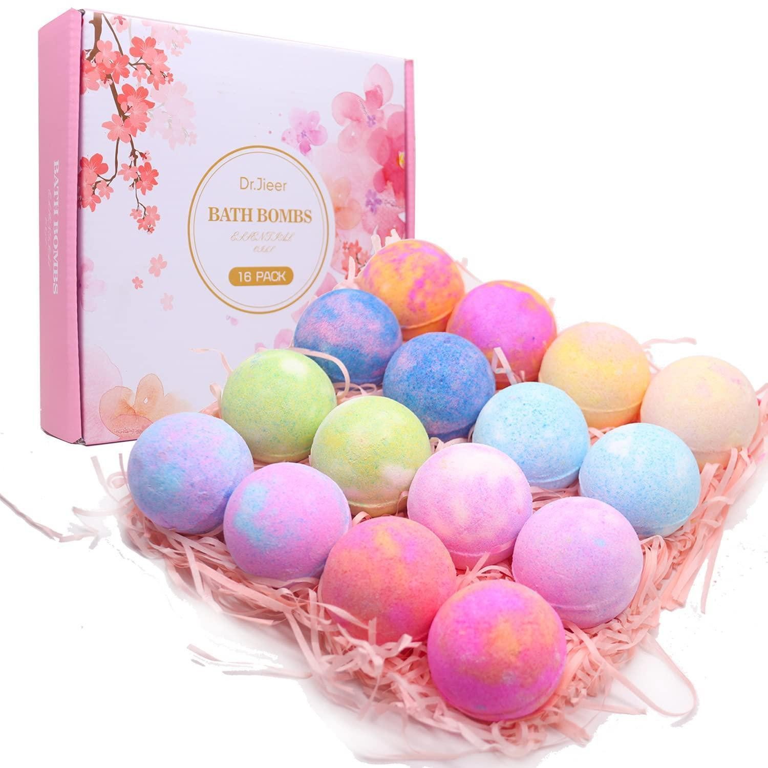 LuxusKollektion Badekugel Badekugeln Geschenkset 16er Bio Ätherische Öle