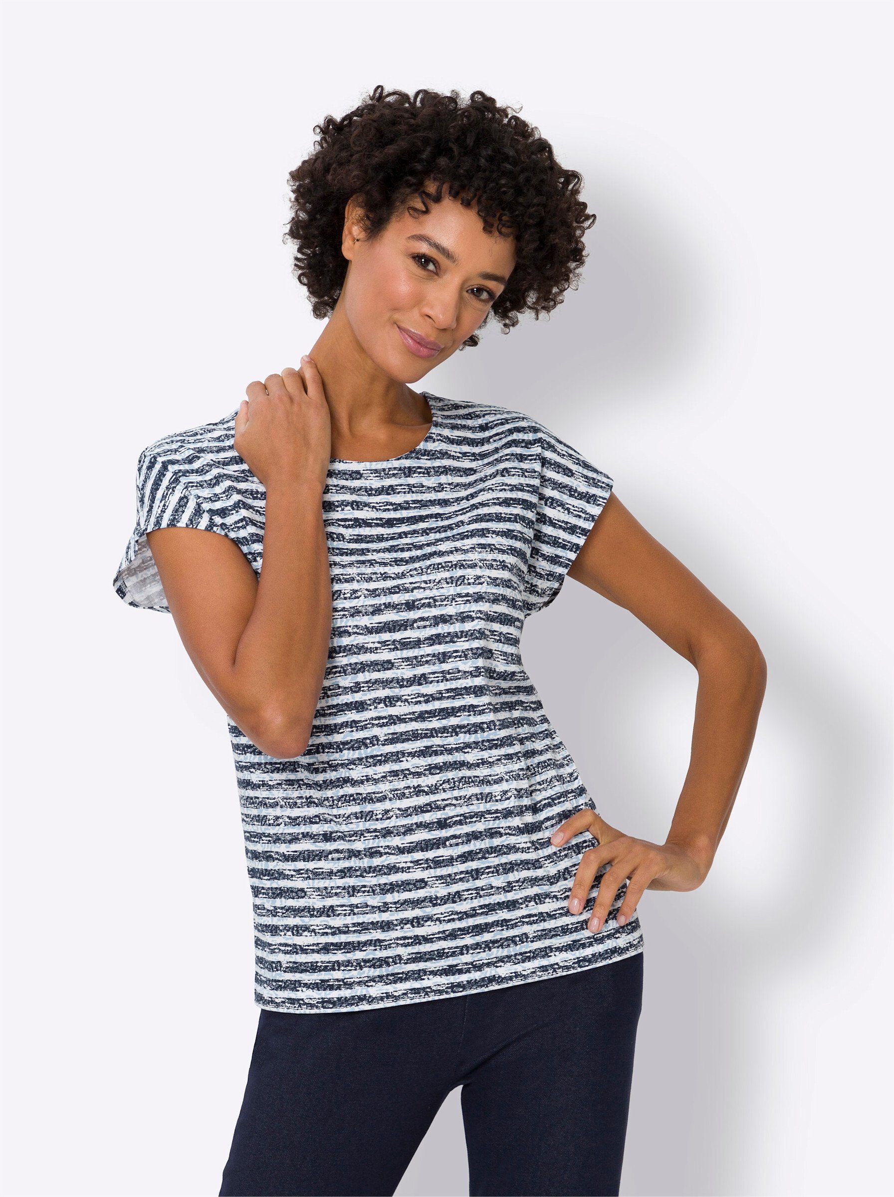 Sieh an! T-Shirt Kurzarmshirt . günstig online kaufen