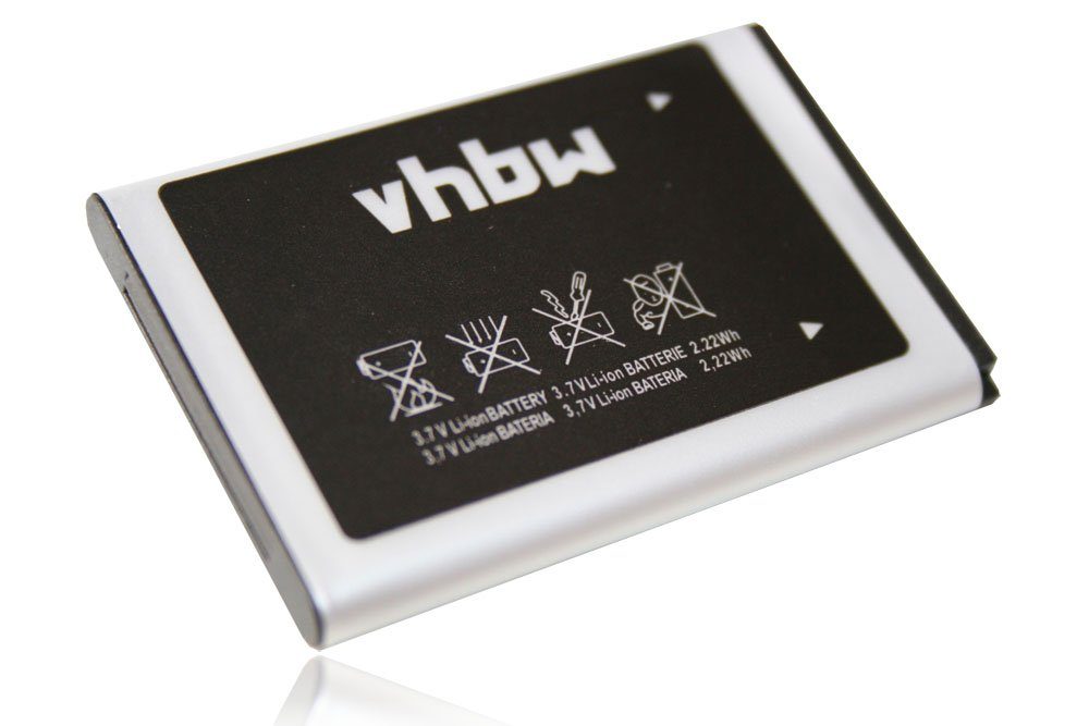 vhbw passend für Samsung SGH-F250, SGH-M110, SGH-M150, SGH-E900, SGH-E908, Smartphone-Akku 600 mAh