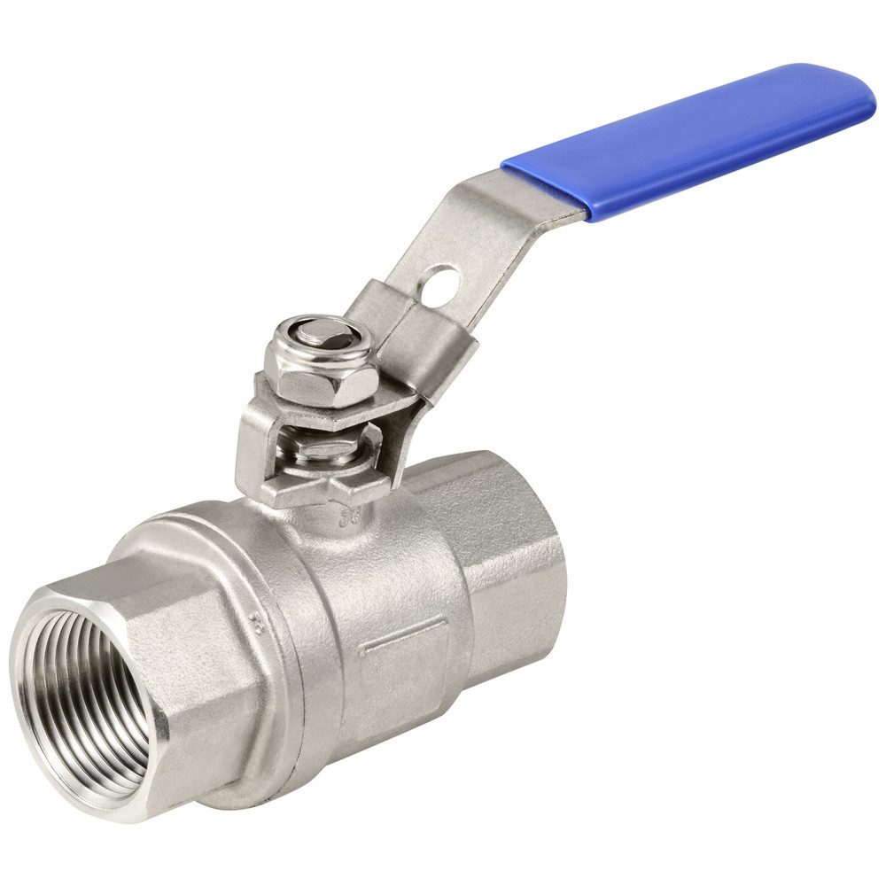 TRU COMPONENTS Kugelhahn TRU COMPONENTS TC-2PC-DN25-316 TC-12770356 Standard-Kugelhahn Innengew