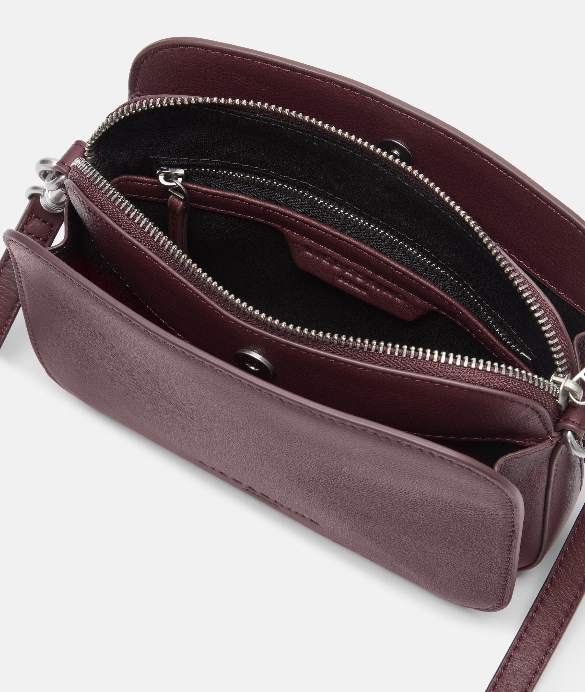 Liebeskind Berlin Umhängetasche Luka Crossbody S, Handliche Crossbody-Bag aus Rindsleder