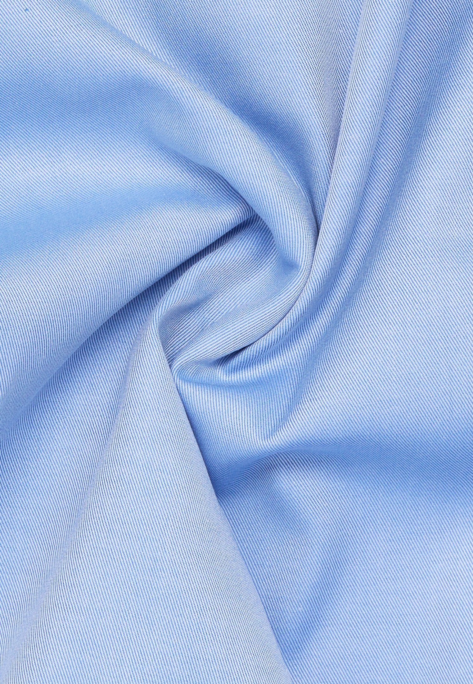 SLIM Langarmhemd Eterna FIT blau