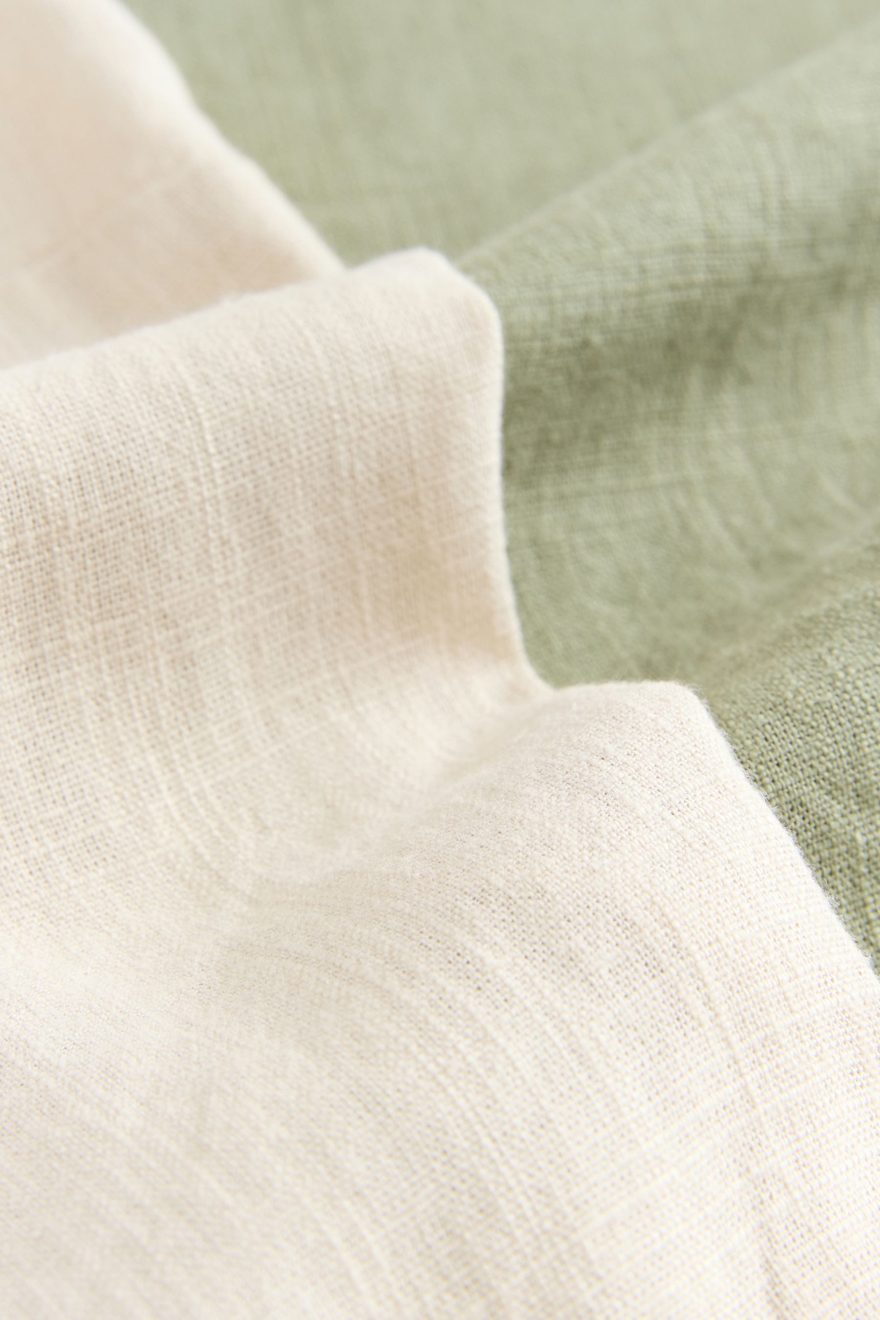 Next Anzugweste Geknöpfte Weste mit Leinenanteil, 2er-Pack (2-tlg)