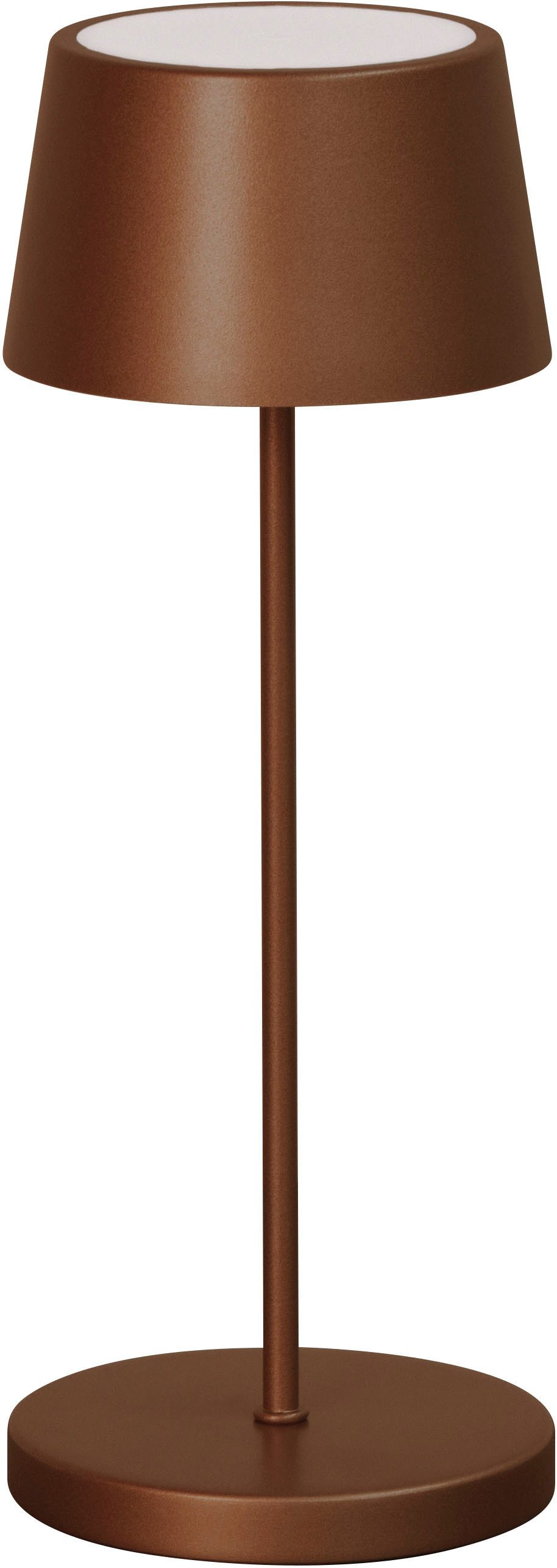 easy! BY FHL LED Tischleuchte Asena Pro, CCT - über Fernbedienung, Dimmer, Dimmfunktion, Ein-/Ausschalter, Nachtlichtfunktion, USB-Anschluss mit Ladefunktion, dimmbar über Fernbedienung, mehrere Helligkeitsstufen, LED wechselbar, warmweiß - kaltweiß, mit Akkubetrieb, Sensordimmer u. Fernbedienung, inkl. Ladestation. € 87,37