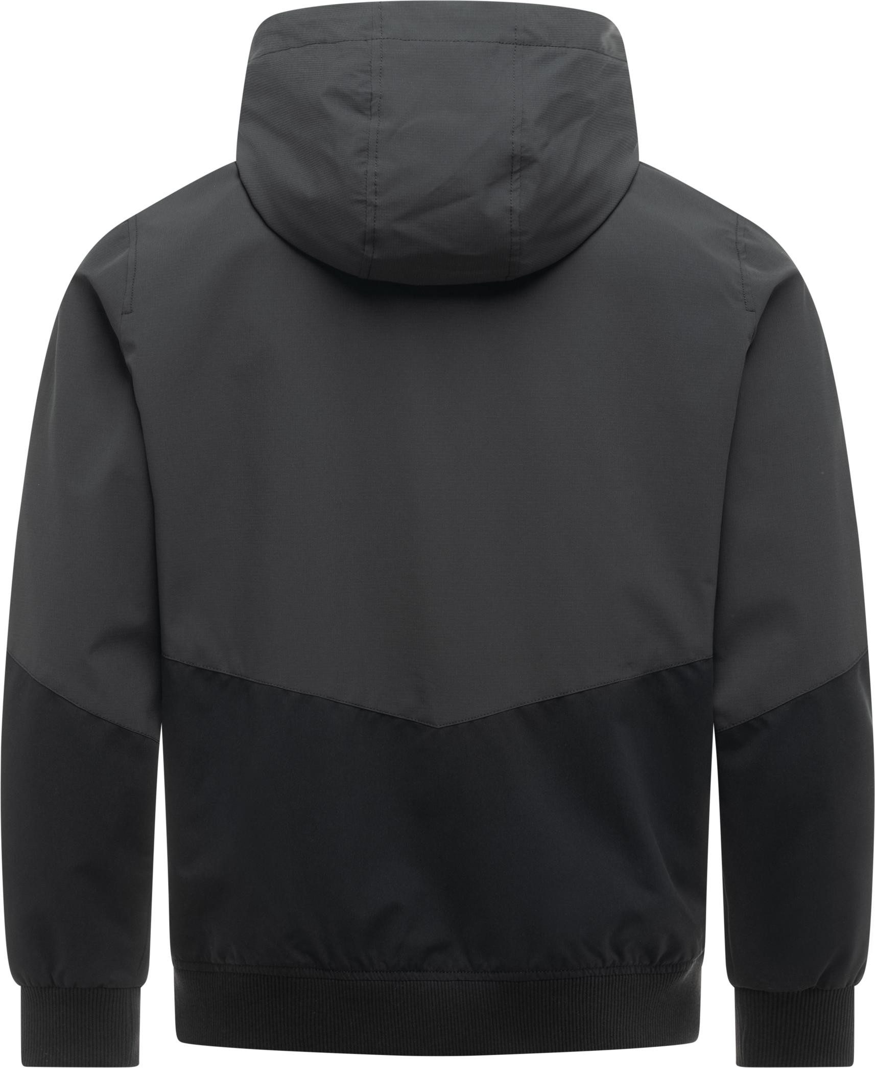 Ragwear Funktionsjacke Sherwend Wasserdichte leichte Übergangsjacke mit Kapuze