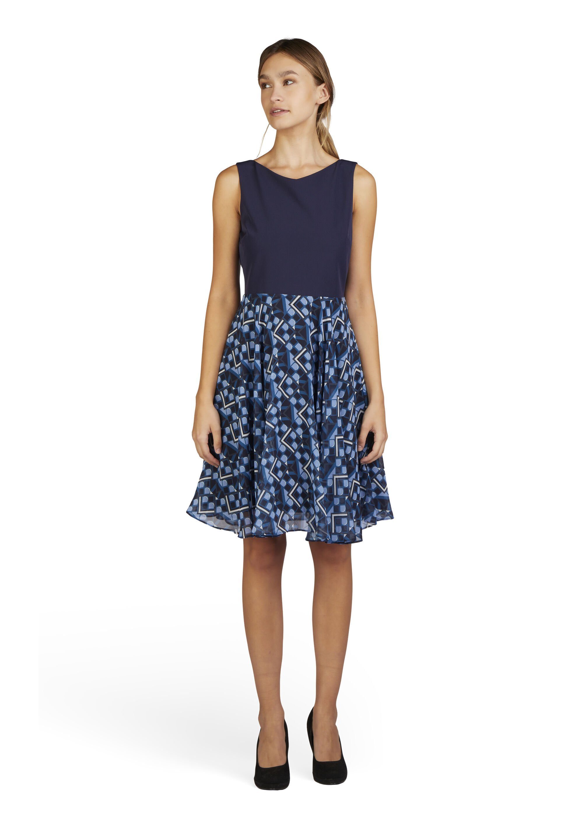 Kleo Cocktailkleid (1-tlg) fließender Chiffon