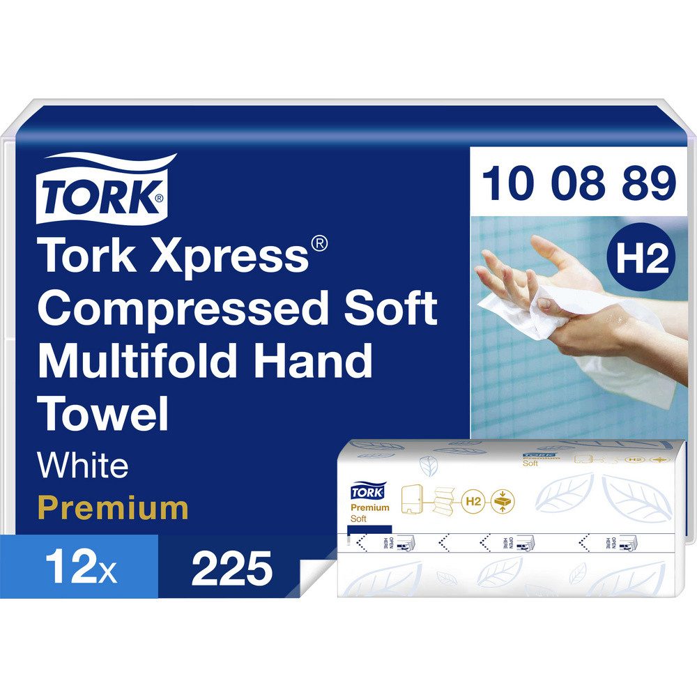 Papierhandtuch TORK 100889 Xpress Multifold Papierhandtücher Weiß 12 St.