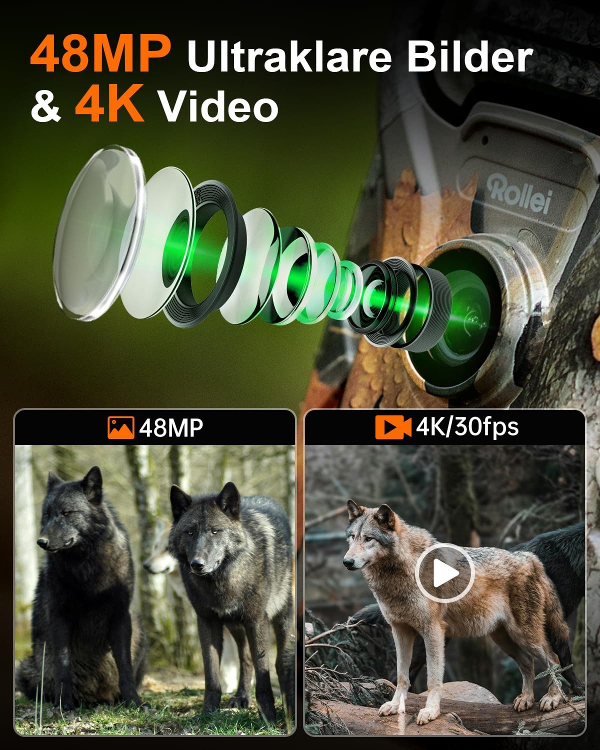 Rollei HD-30 Wildkamera Fernbedienung
