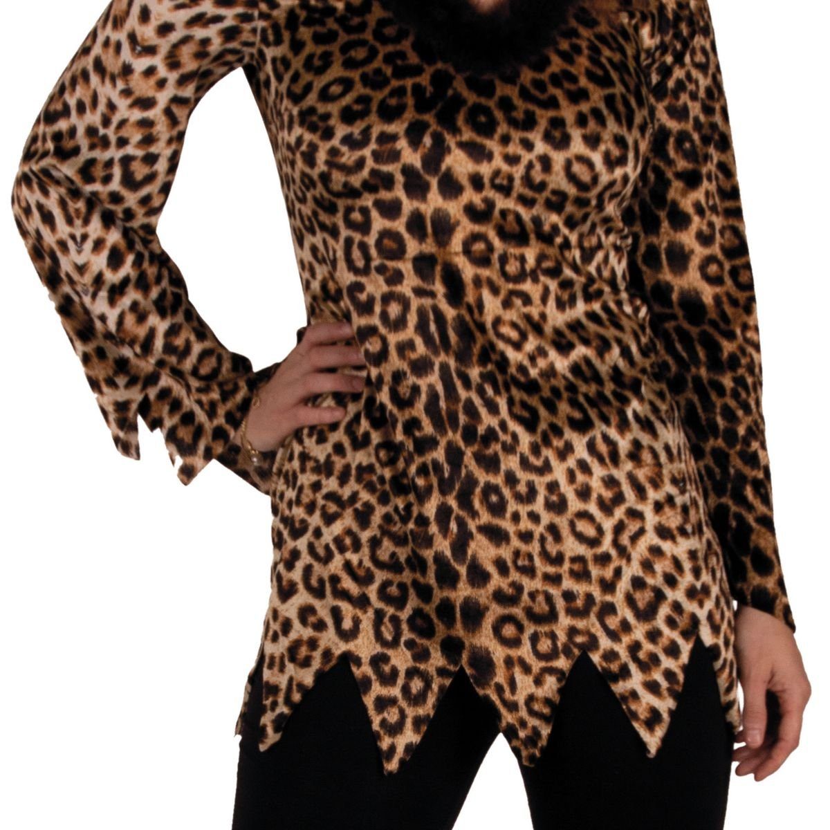 Party x People Kostüm Leopard Katze Kira mit Haarreif für Damen