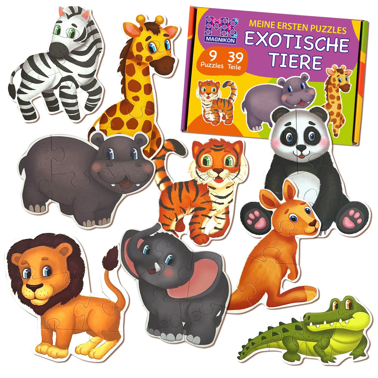 MAGNIKON Puzzle Puzzles für Kleinkinder Große günstig online kaufen