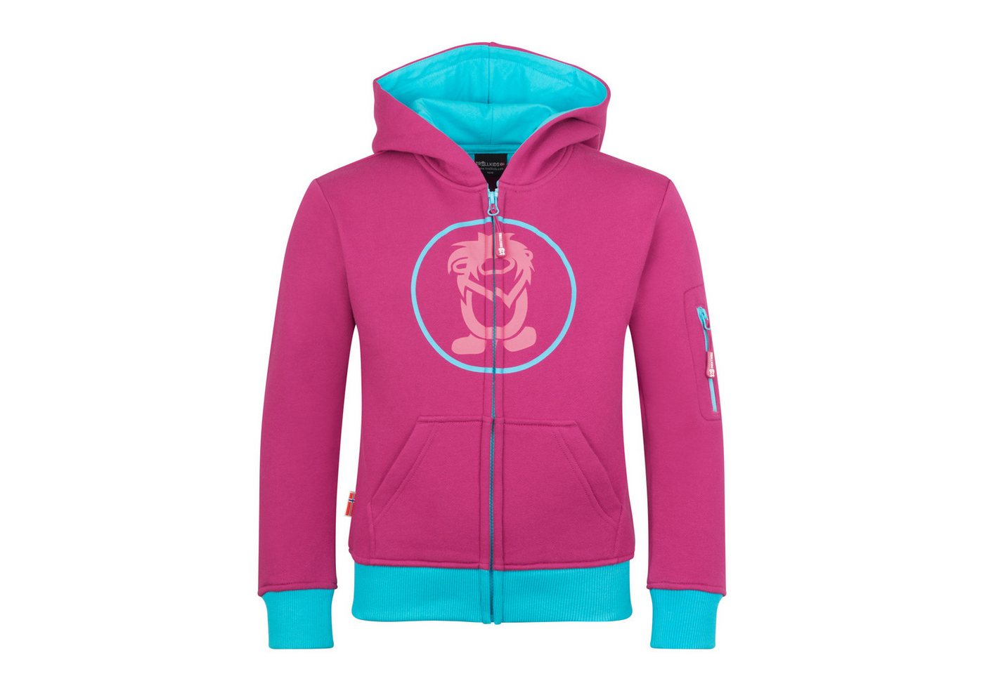 TROLLKIDS Sweatshirt Kids Sortland Jacket