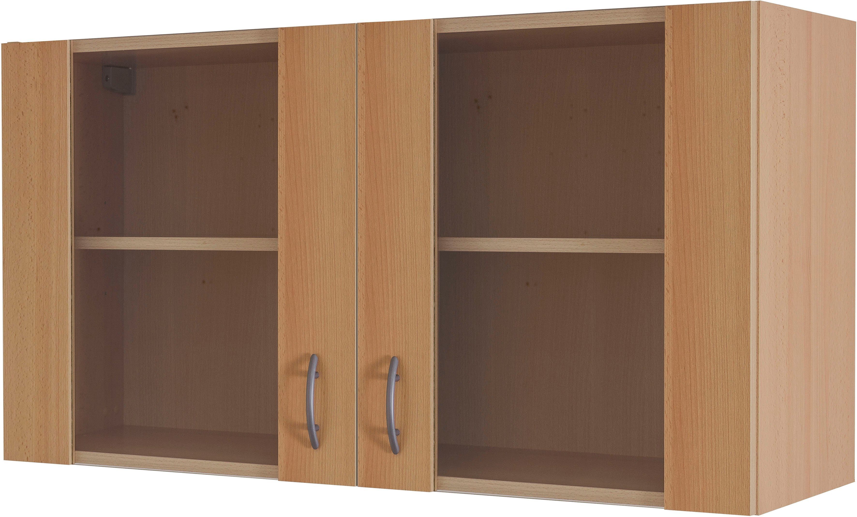 Flex-Well Glashängeschrank Nano (B x H x T) 100 x 54,8 x 32 cm, mit Stollenglastüren