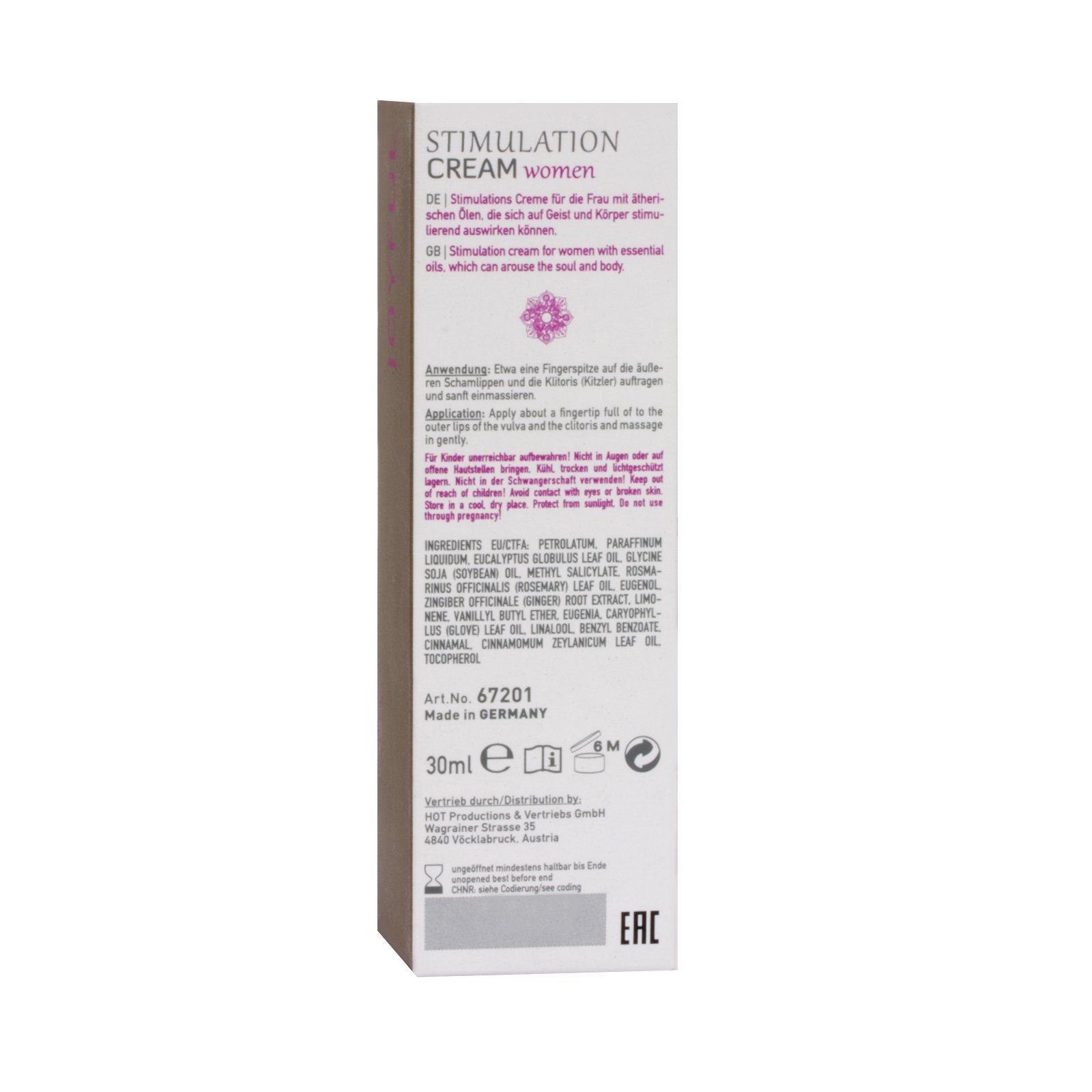 Shiatsu Intimpflege Shiatsu - Intim Stimulationscreme, 1-tlg.