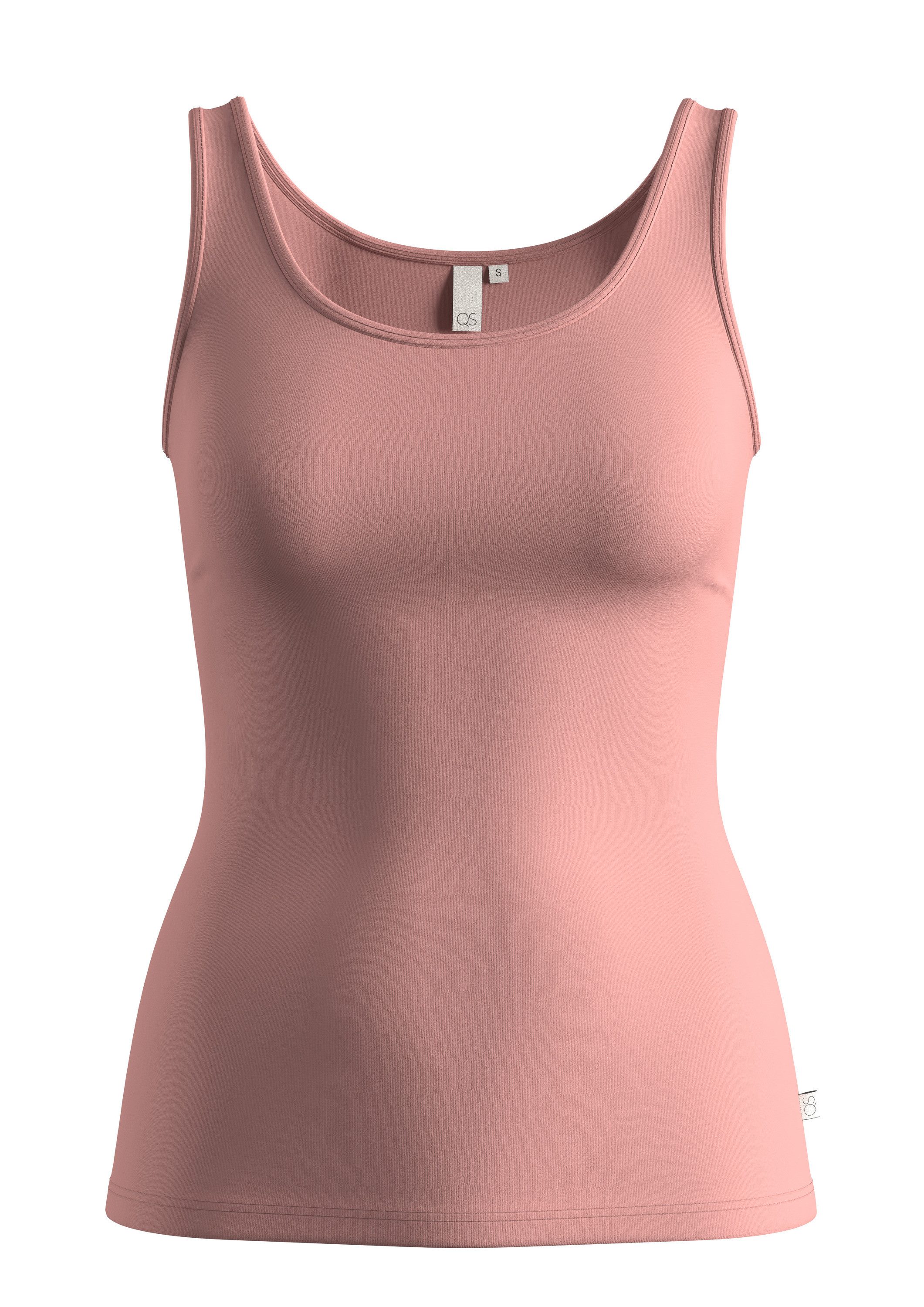 QS Muskelshirt T-Shirt Top aus Baumwolljersey günstig online kaufen